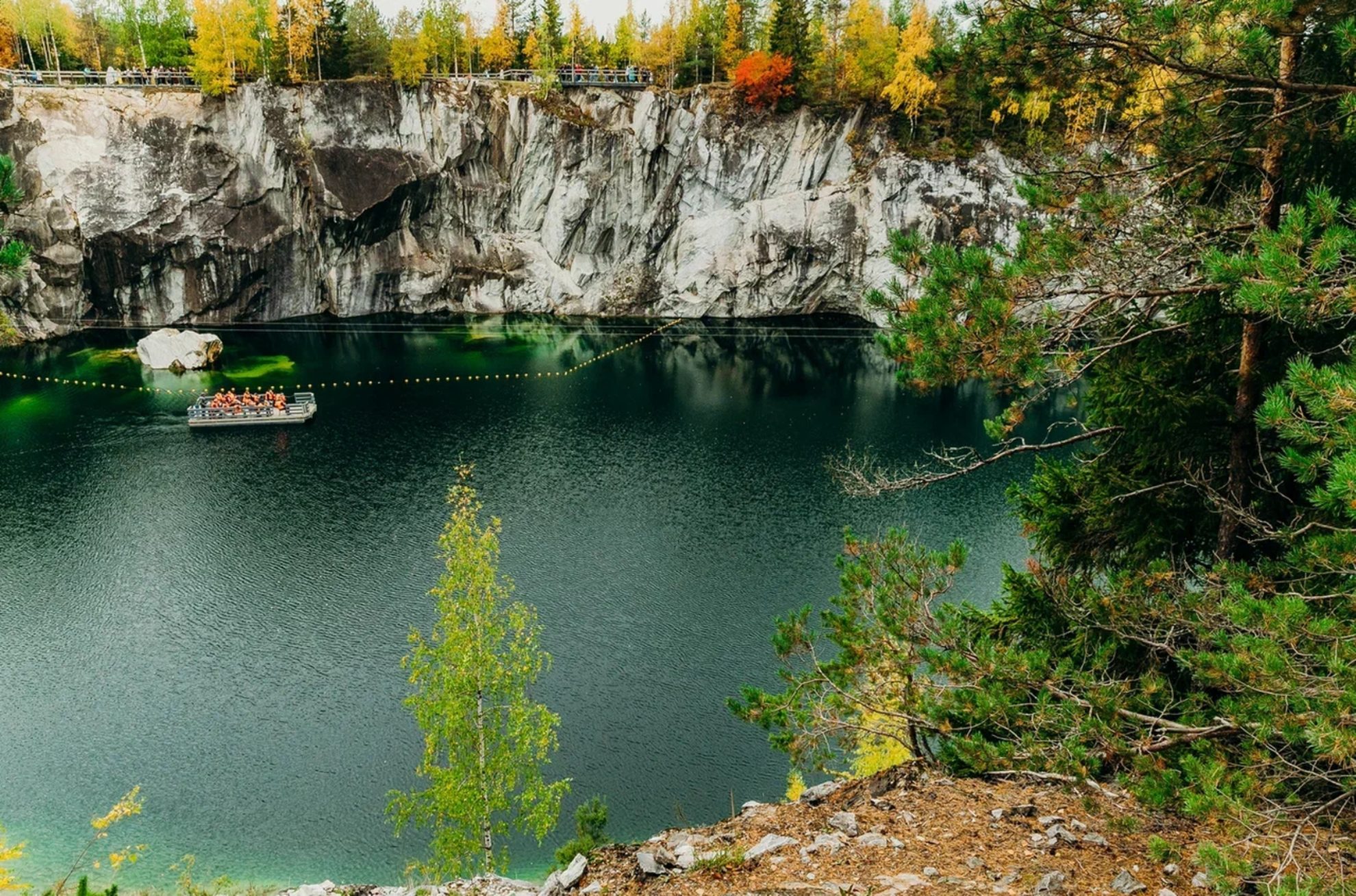 Горный парк Рускеала.Источник фото: disk.yandex.ruАвтор: Информационный туристский центр Республики Карелия