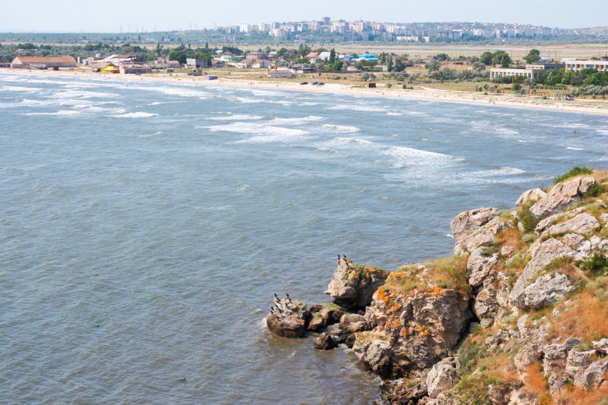 Мыс Казантип. Вид сверху. Источник фото: Shutterstock