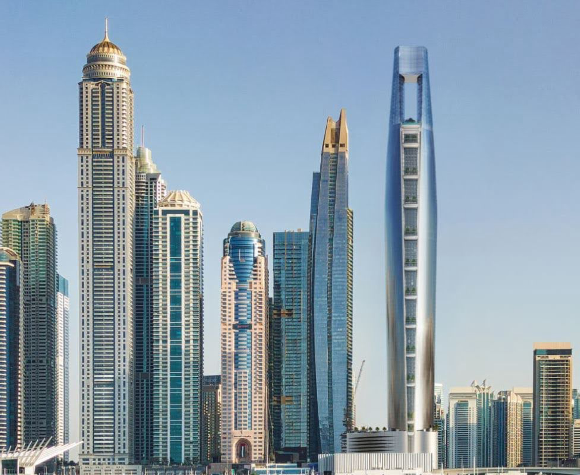 Отель Dubai Marina будет самым высоким отелем в мире. Источник: официальный сайт отеля Ciel Dubai Marina.