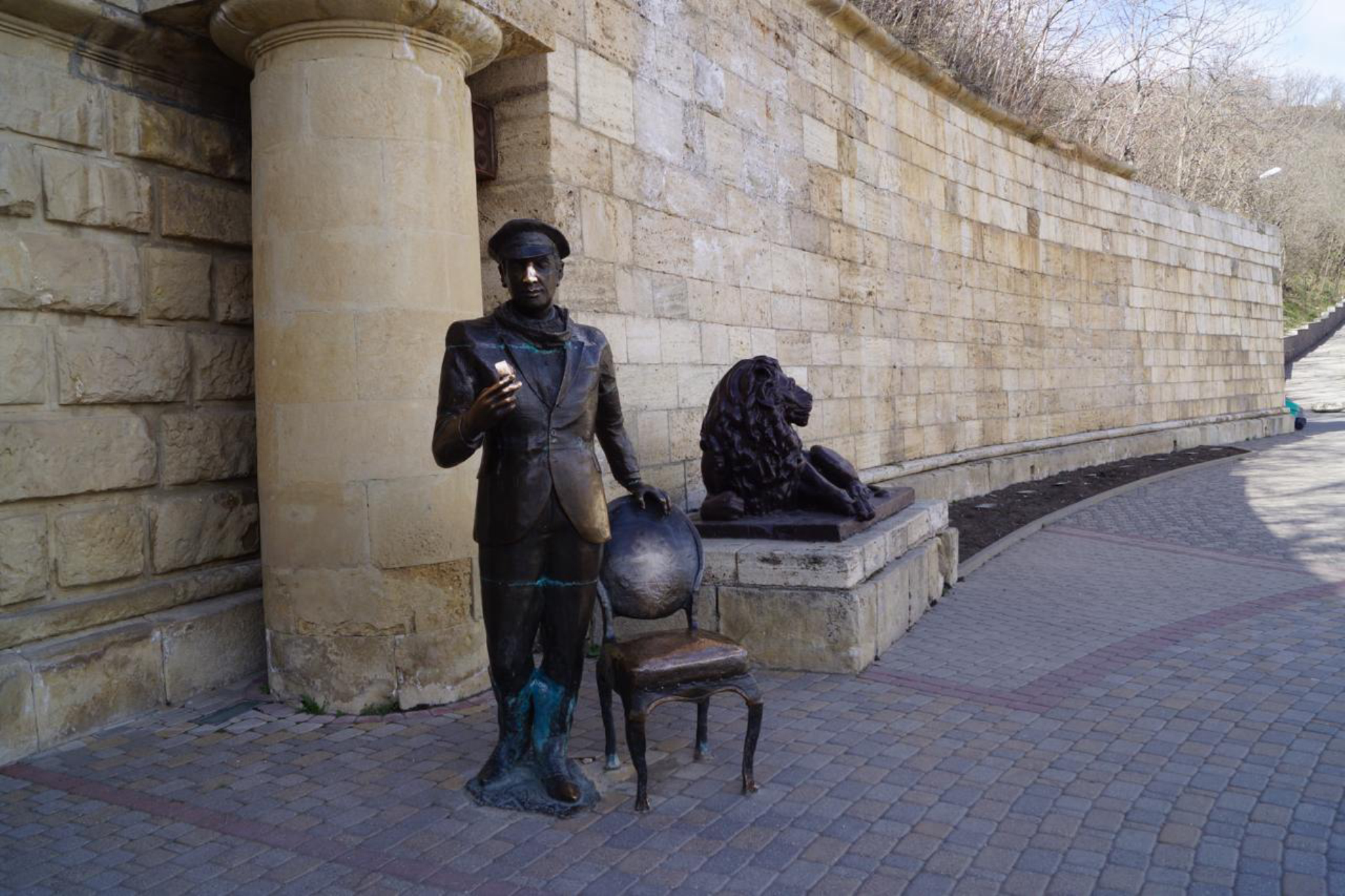 Бронзовый Остап Бендер. Автор фото: Марина Тихомирова