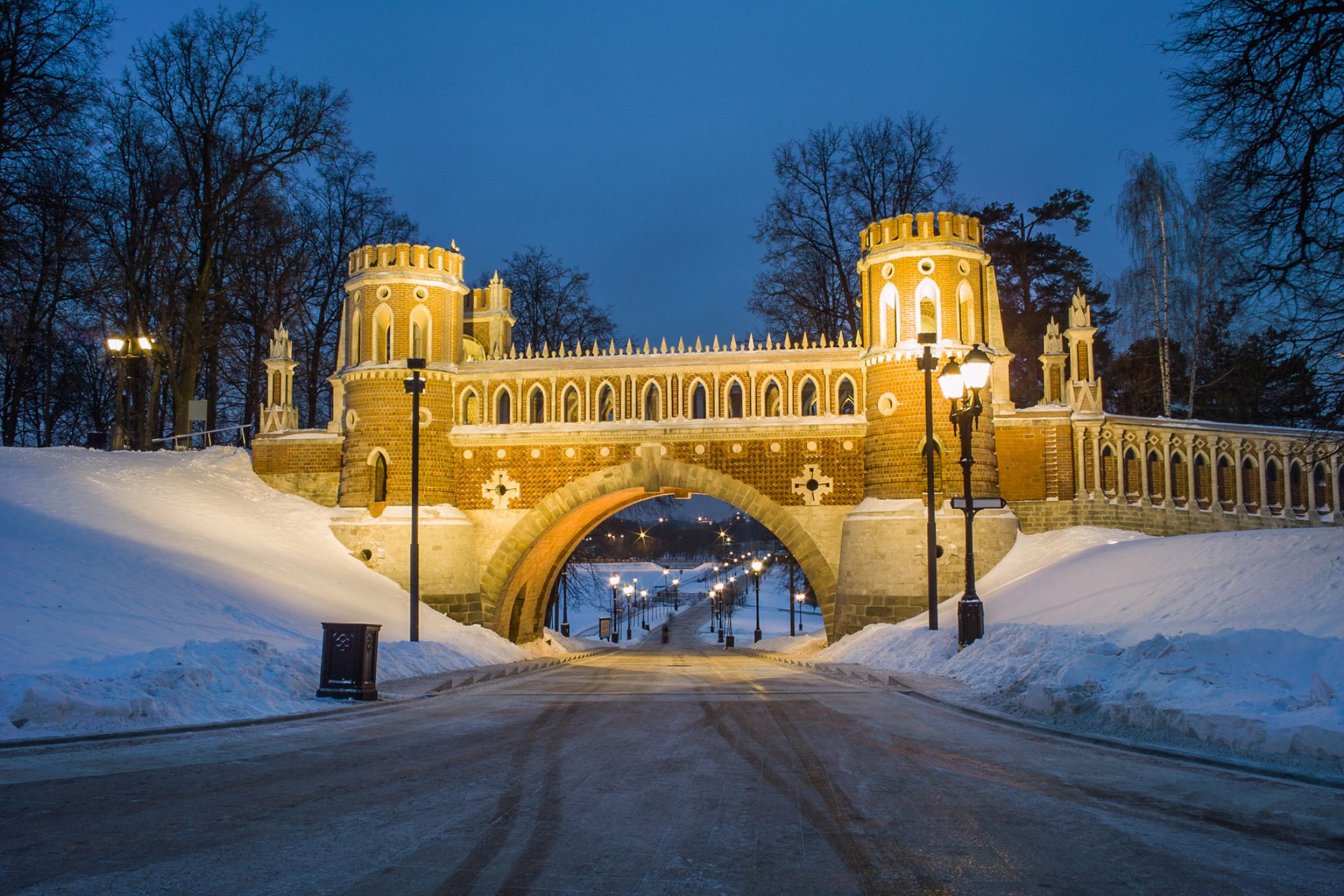 Фигурный мост в Царицыно, Москва. Источник: Shutterstock