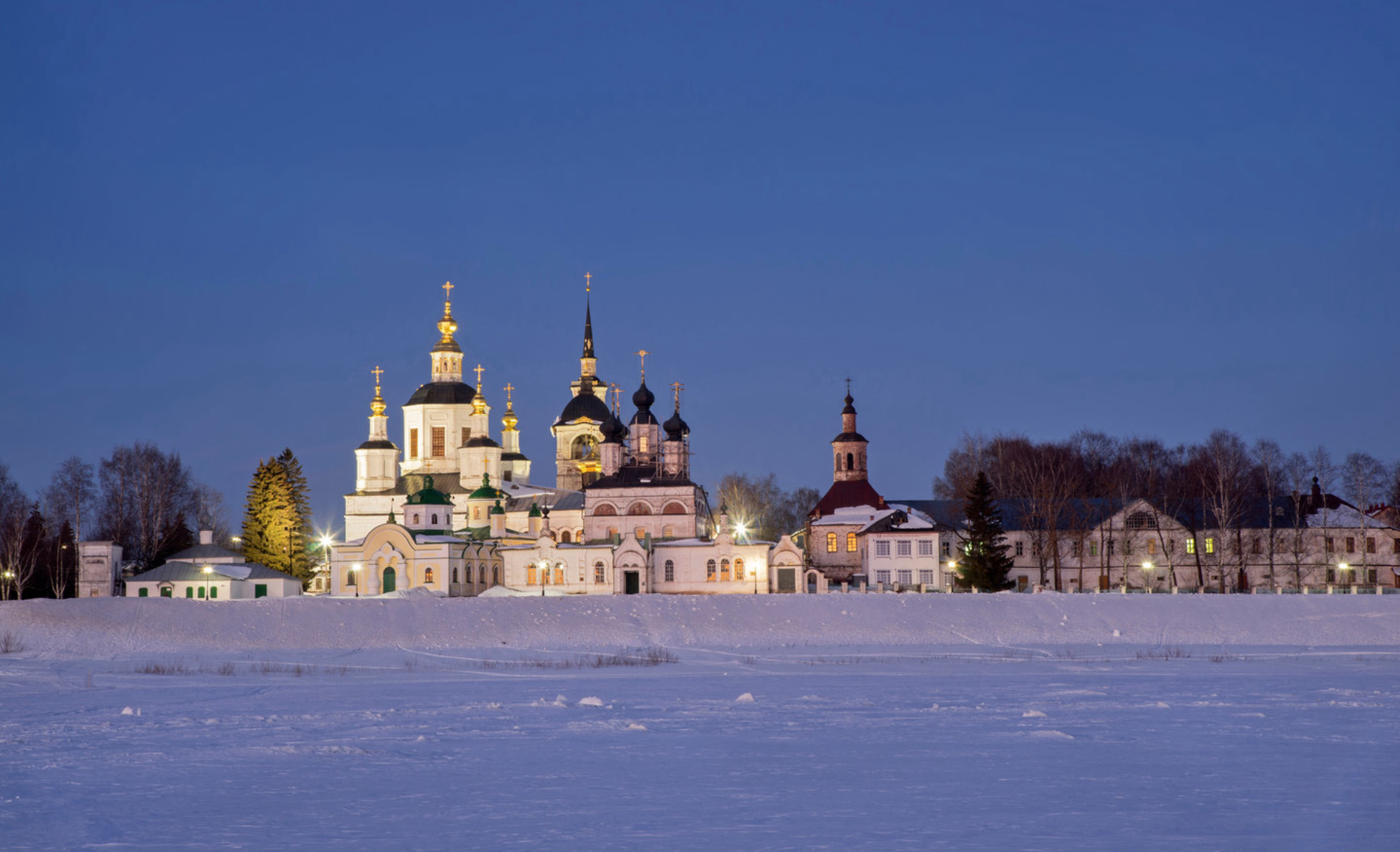 Великий Устюг зимой, Россия. shutterstock.com