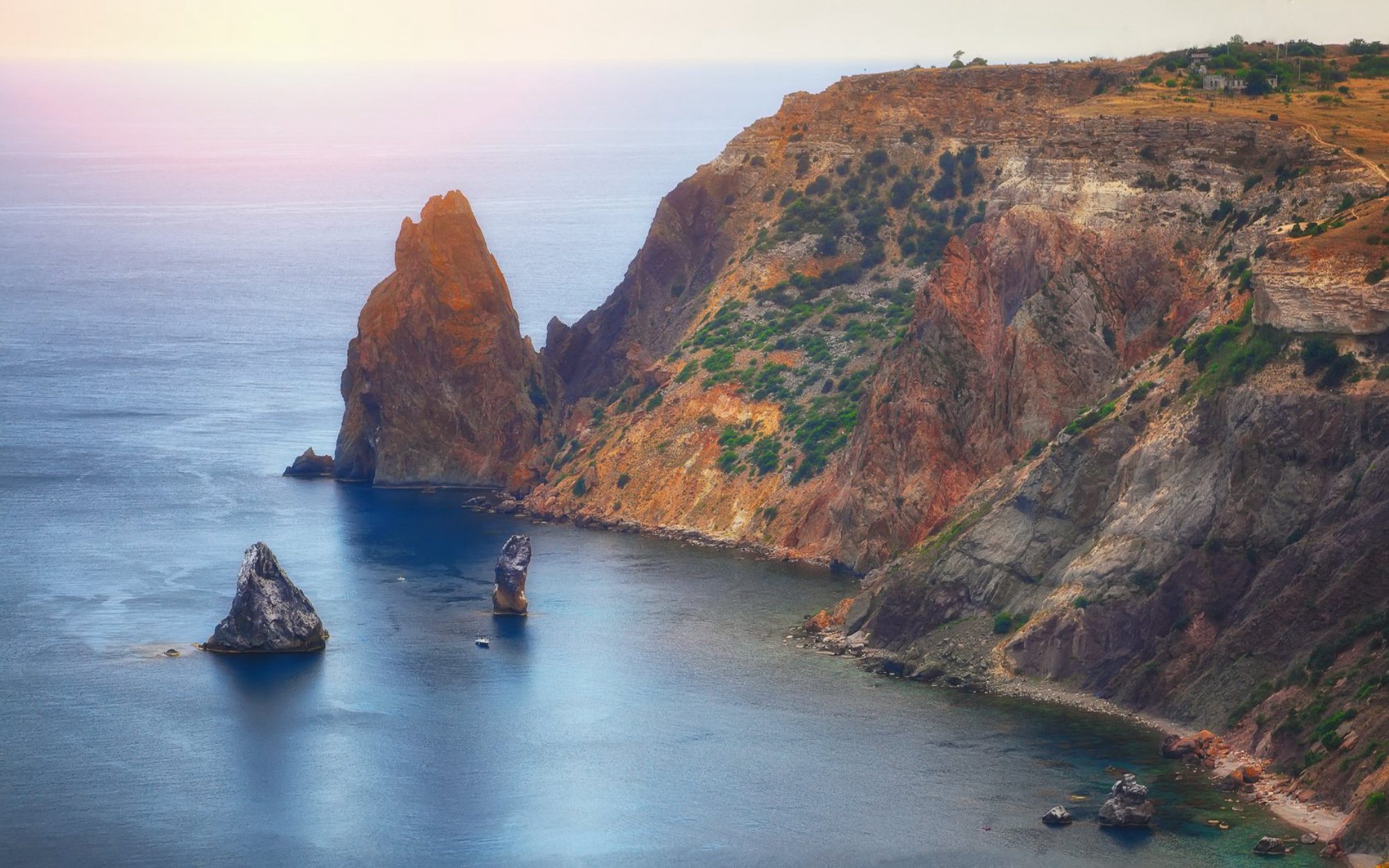 Побережье на мысе Фиолент