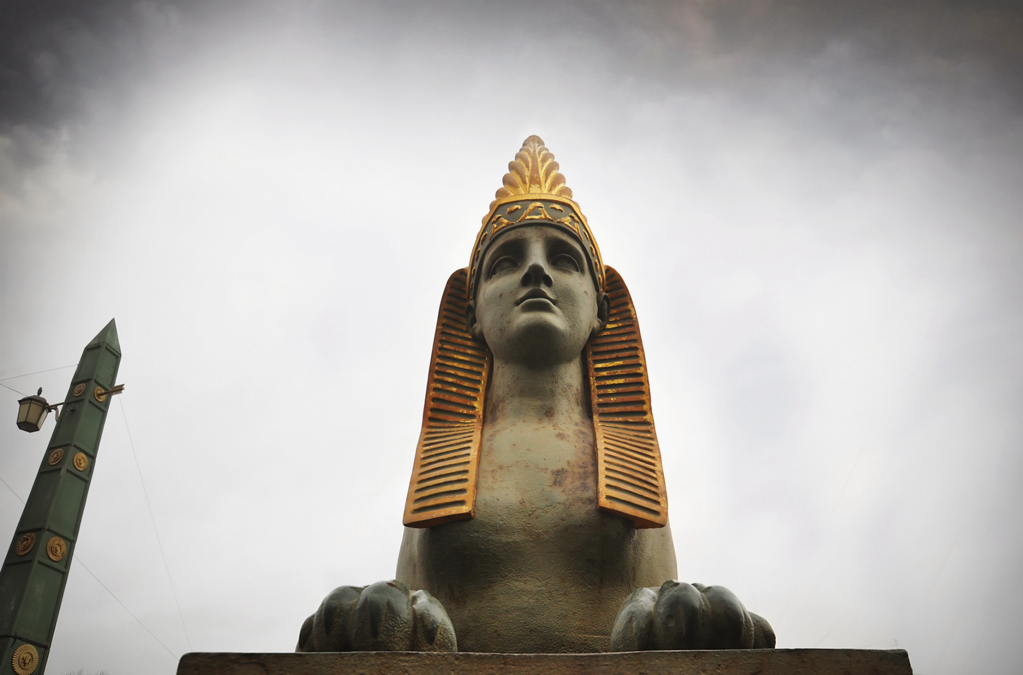 Сфинксы на Египетском мосту, Санкт-Петербург. Источник: Shutterstock