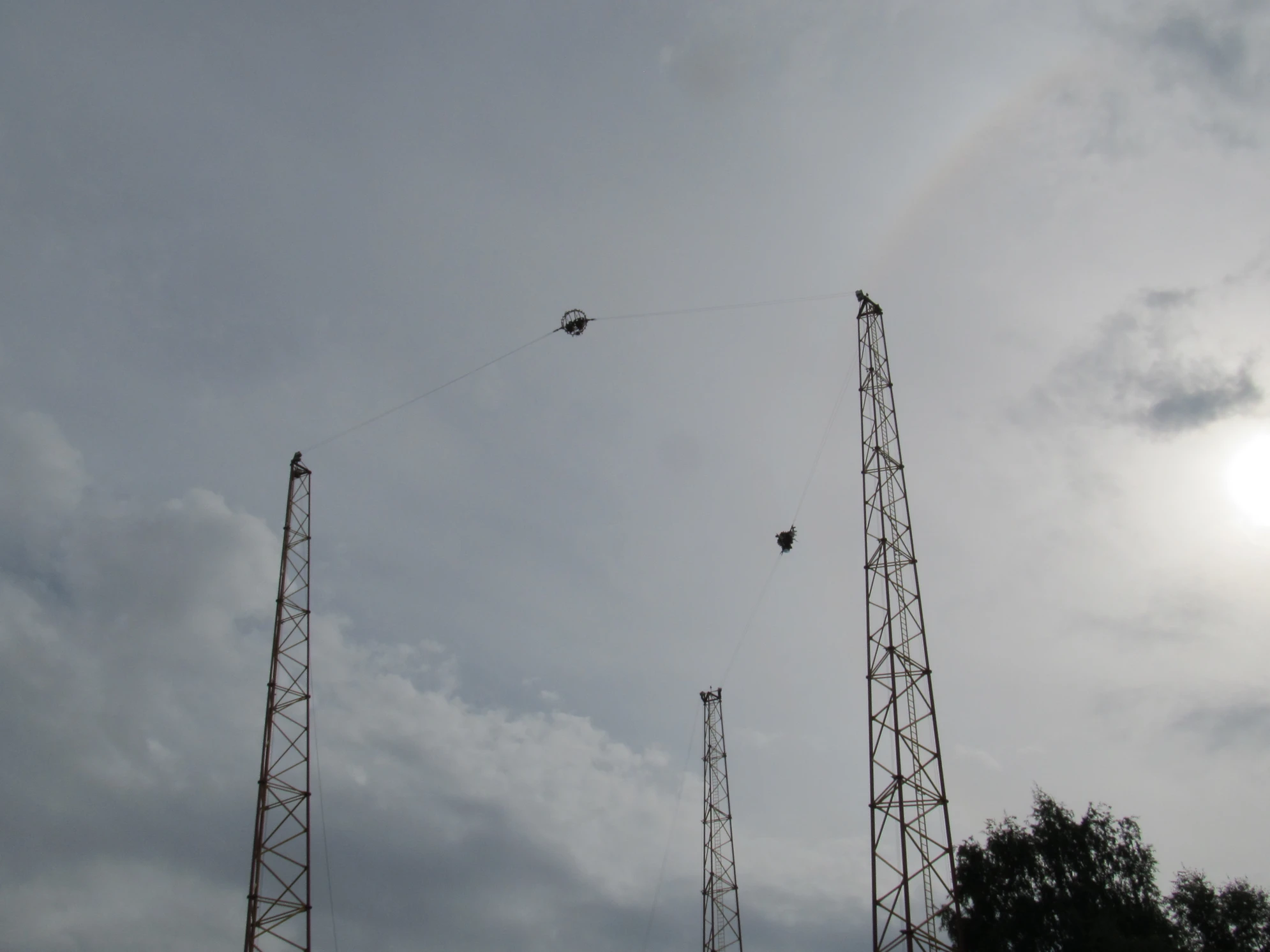 «Катапульта» выстреливает пассажиров на огромную высоту за считанные секунды.