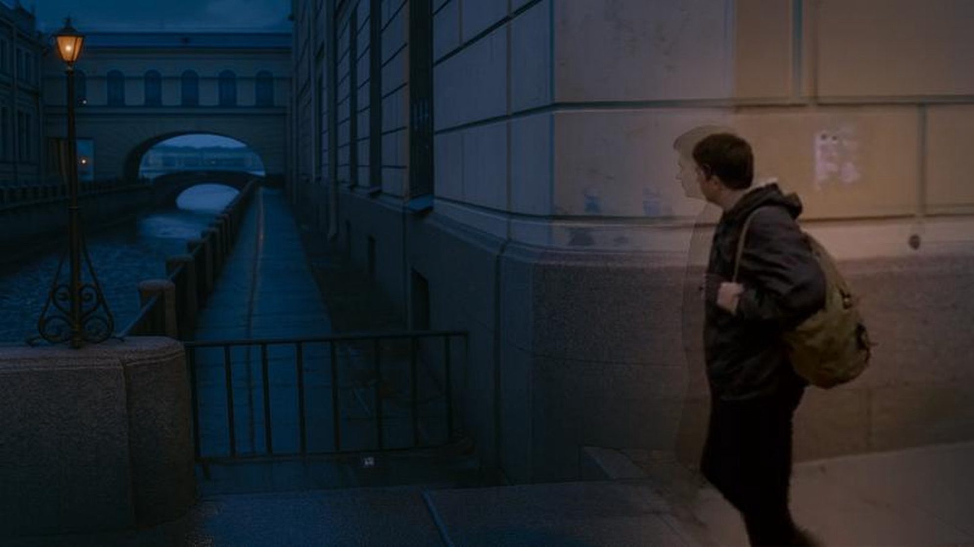 Прогулка по Питеру. Изображение сгенерировано ИИ.