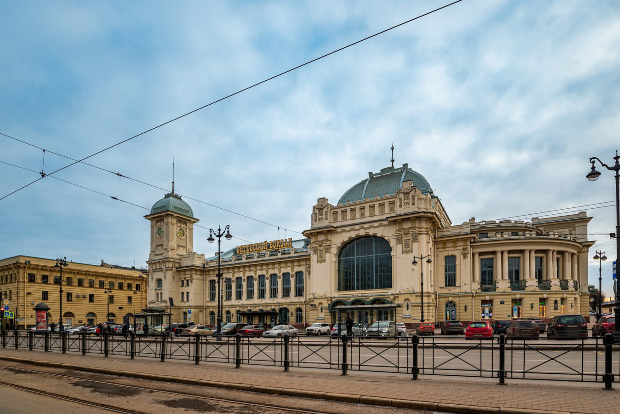 Витебский вокзал. Источник фото: Яндекс Диск. Автор: СПб ГБУ «ГТИБ»