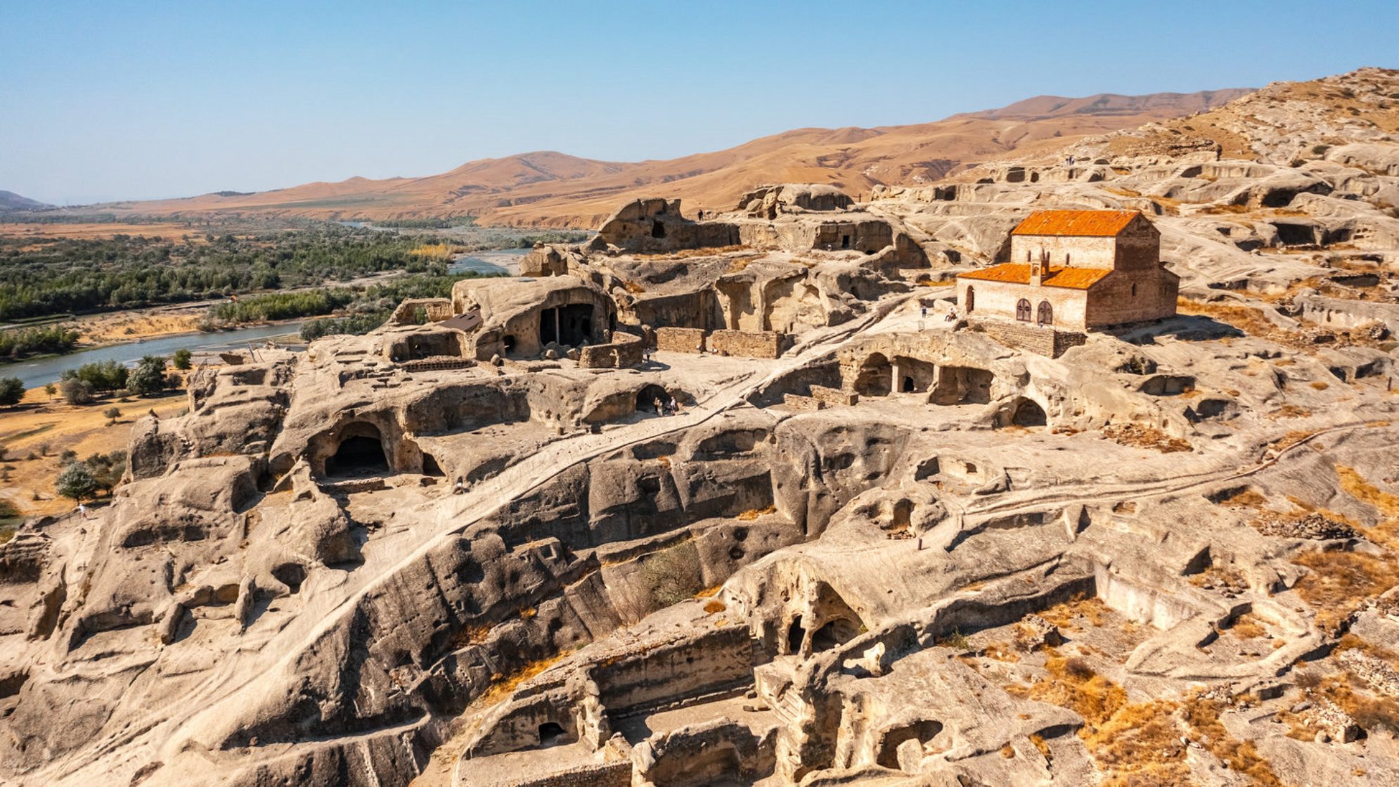 Пещерный город Уплисцихе. Заодно можно посетить Гори, родину Иосифа Сталина. Город находится неподалеку. Источник: shutterstock.com
