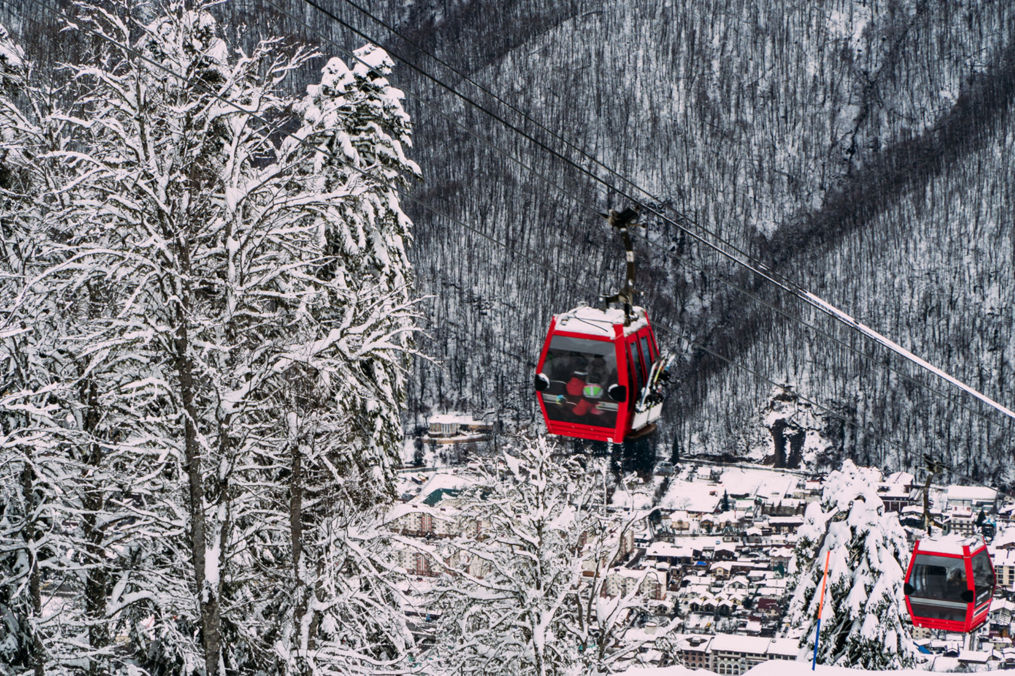 Гондольный подъемник. Источник: Shutterstock