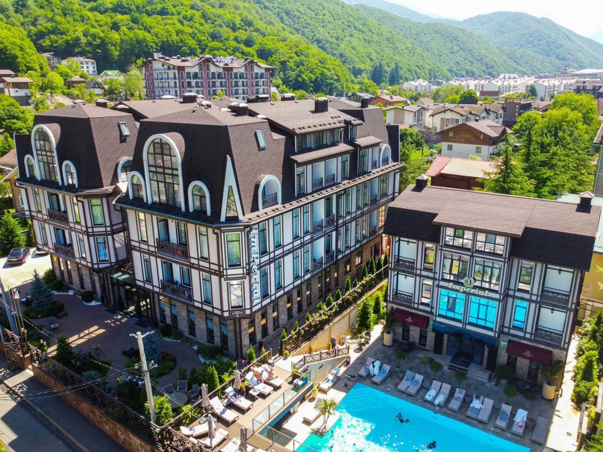 Отель Грейс Империал 5*, село Эстосадок, Сочи, Россия.