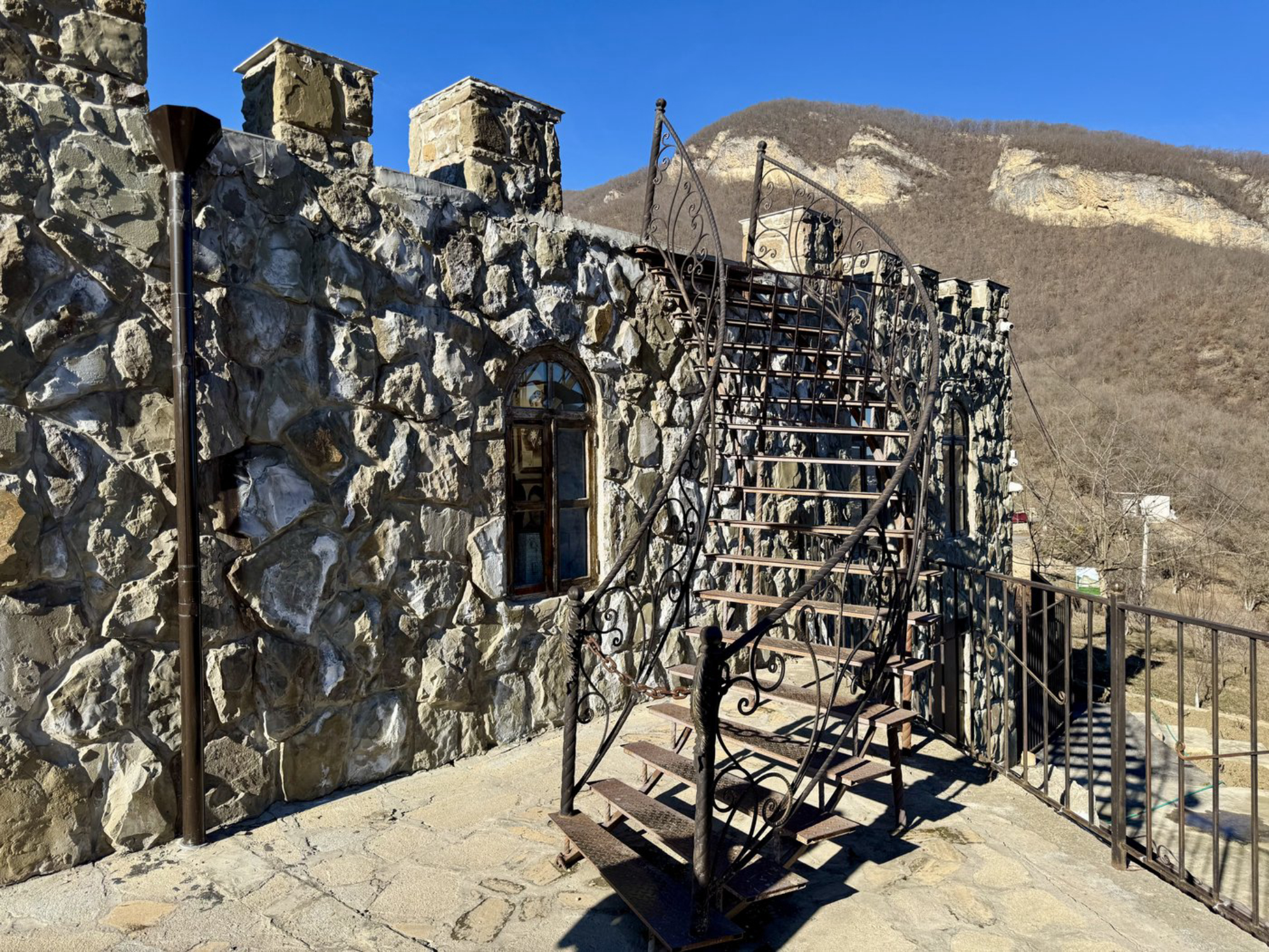 Крепость, стены которой сделаны из ракушечника. Автор: Кристина Лазарева