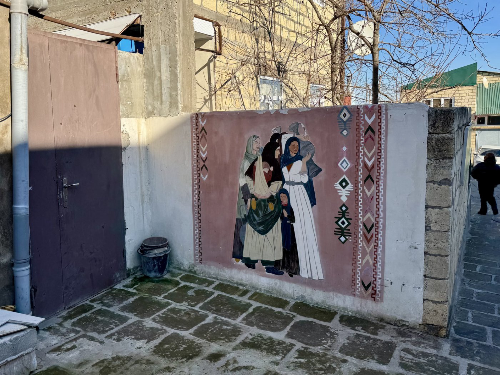 Граффити в старинной части Дербента. В Магалах. Автор фото: Кристина Лазарева