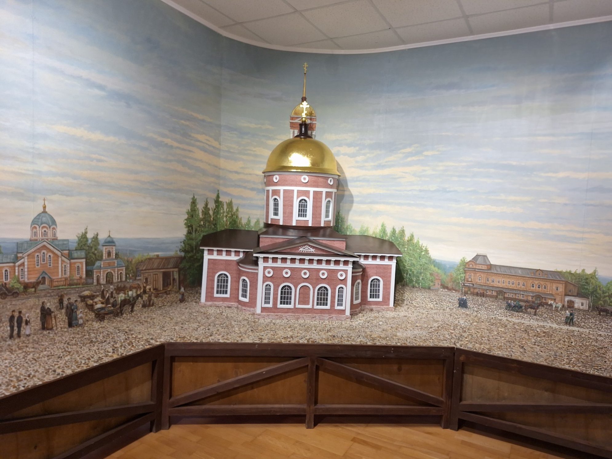 Макет стрелецкой крепости. Автор фото: Ирина Дорофеева