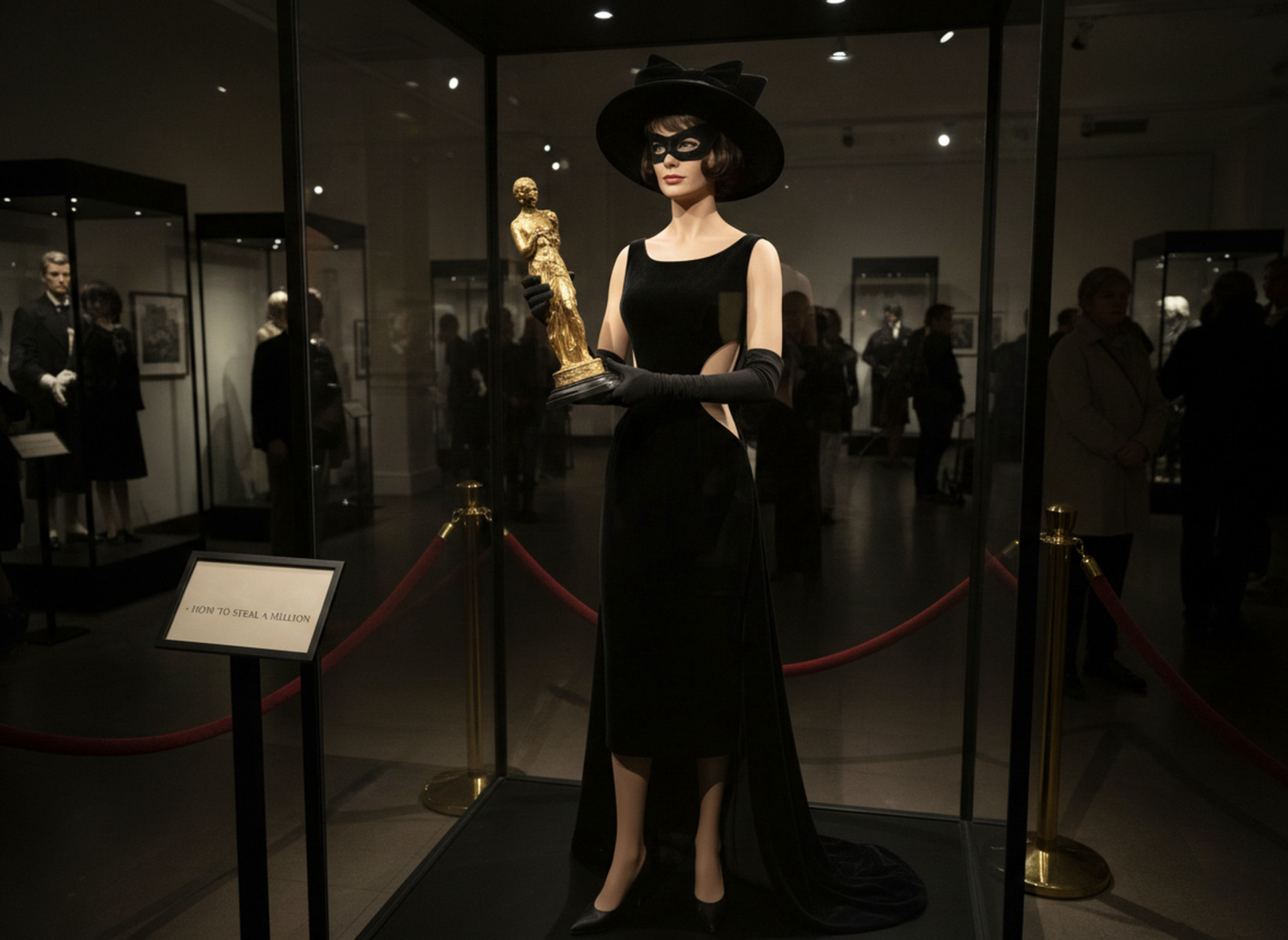 Как могла бы выглядеть восковая фигура Одри Хепберн в музее