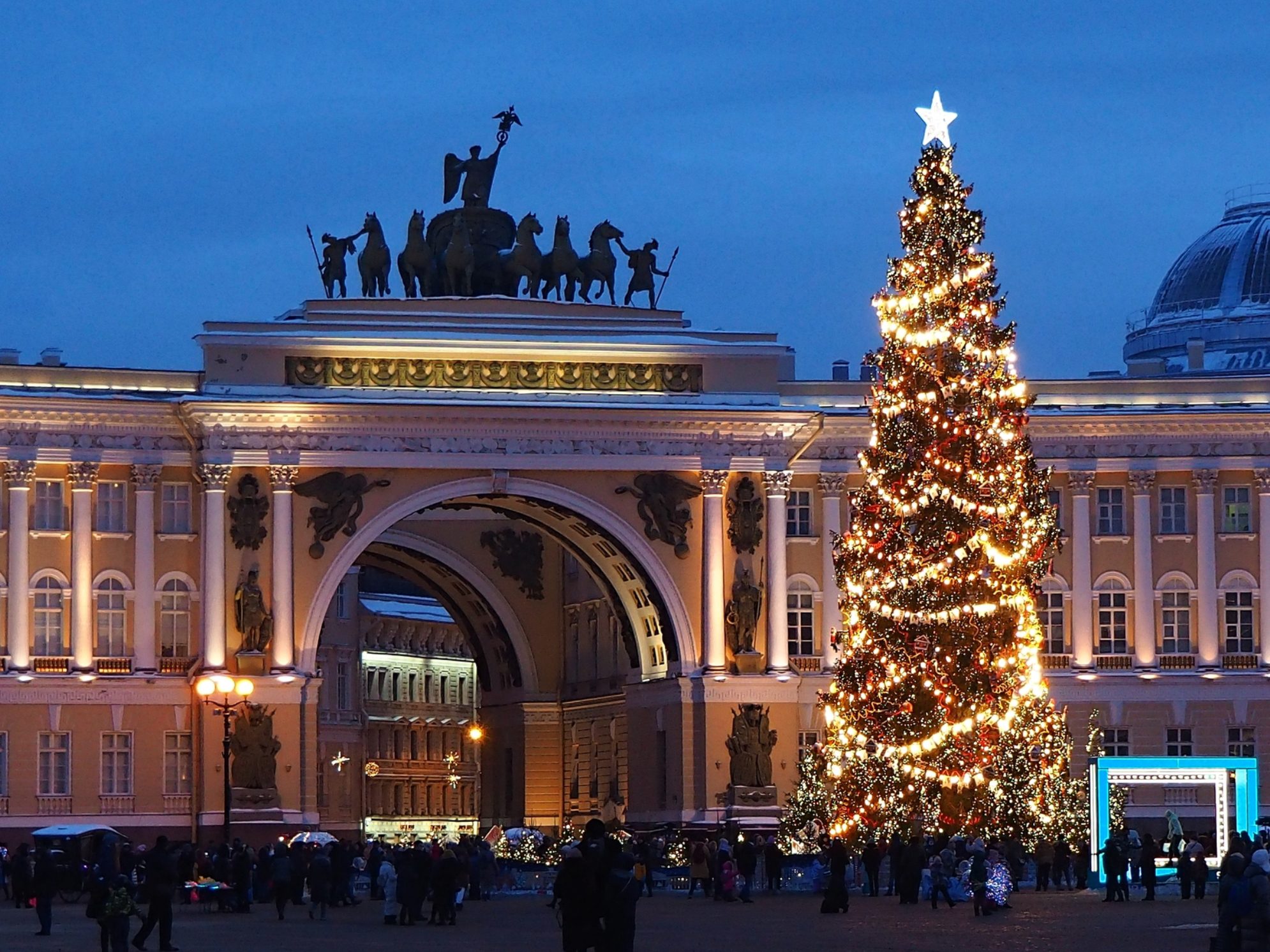 Дворцовая площадь.