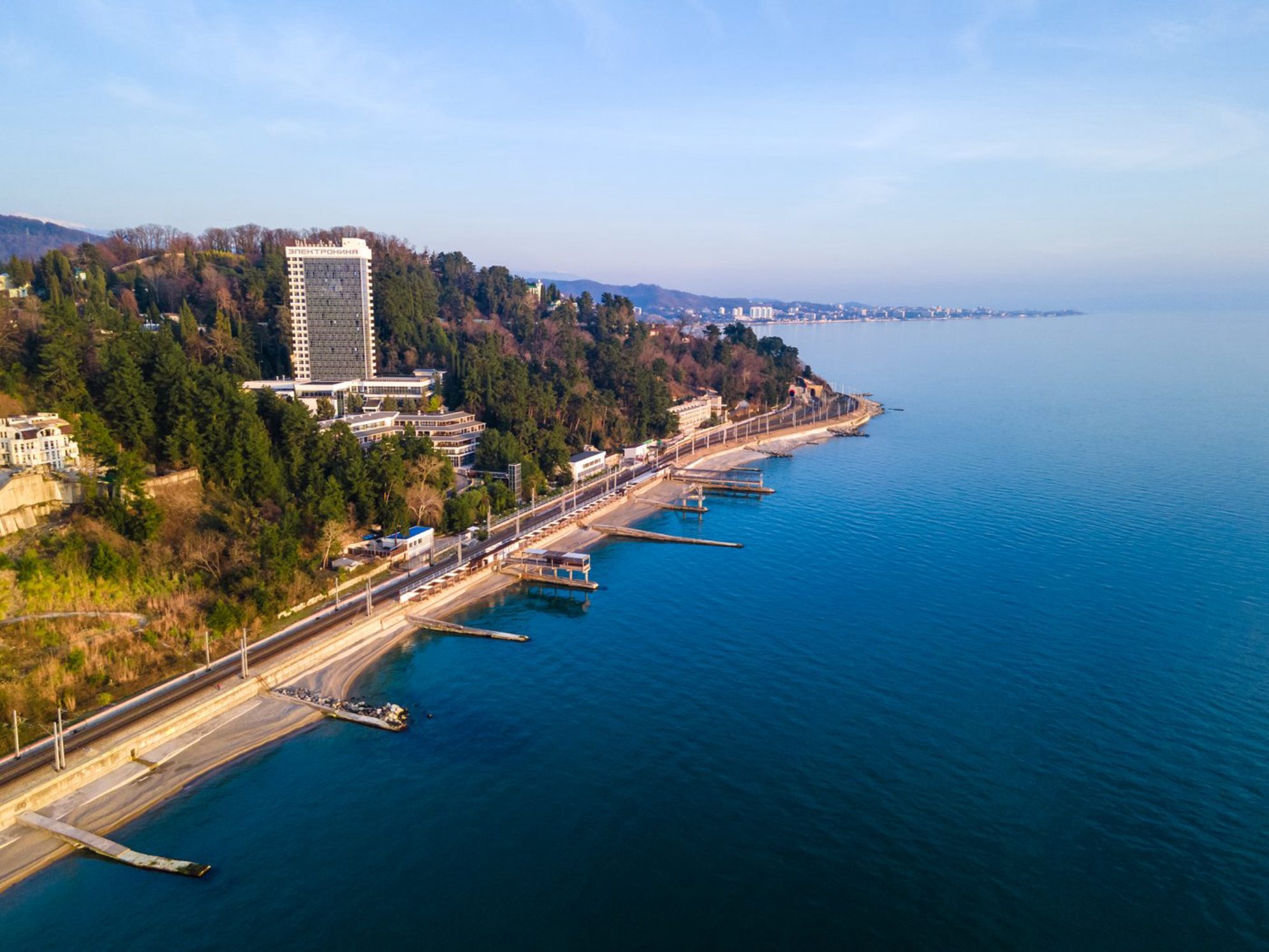 Побережье Черного моря.