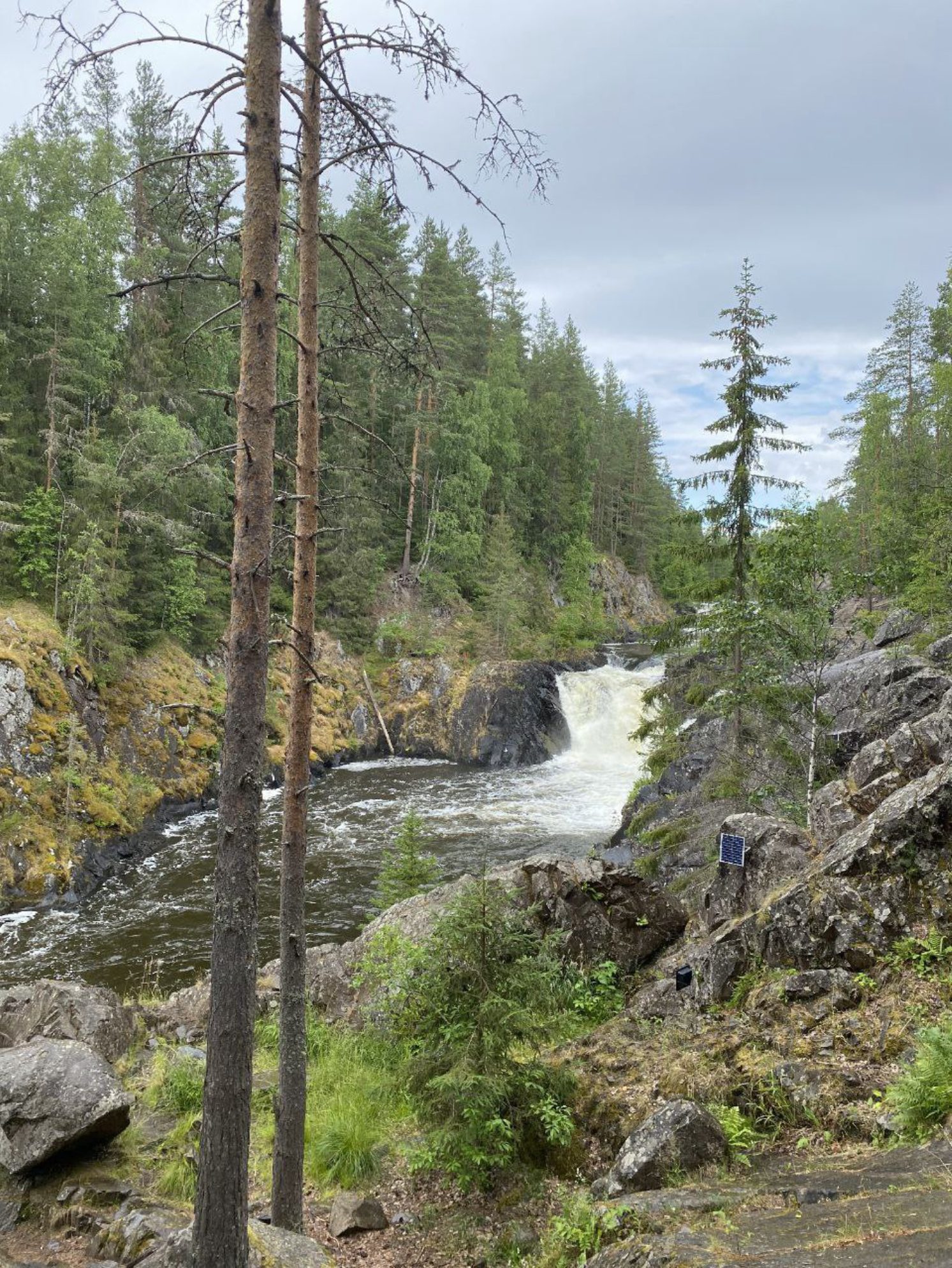 Водопад Кивач. Автор фото: Александр Мокин