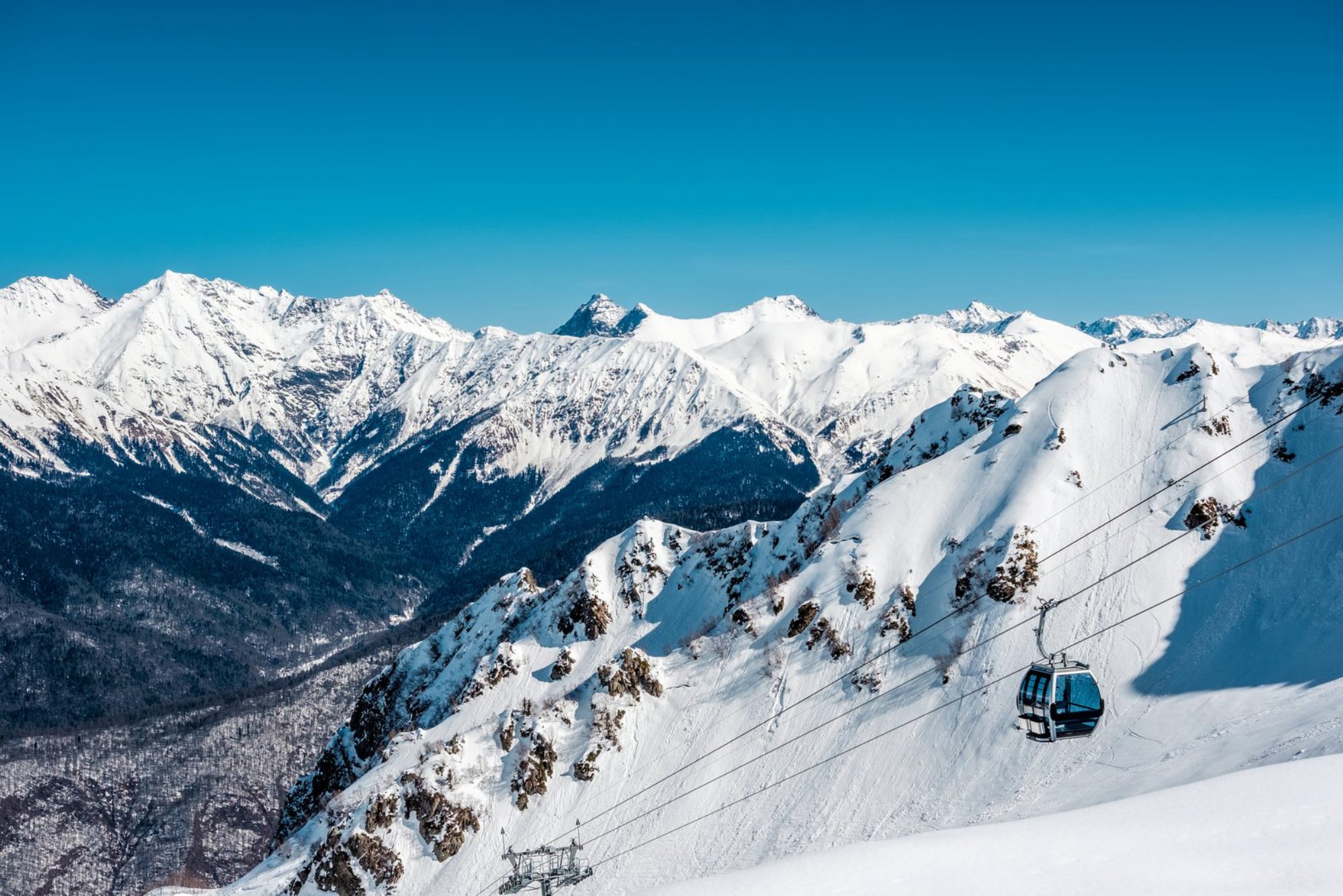Вид на горы, Красная Поляна.