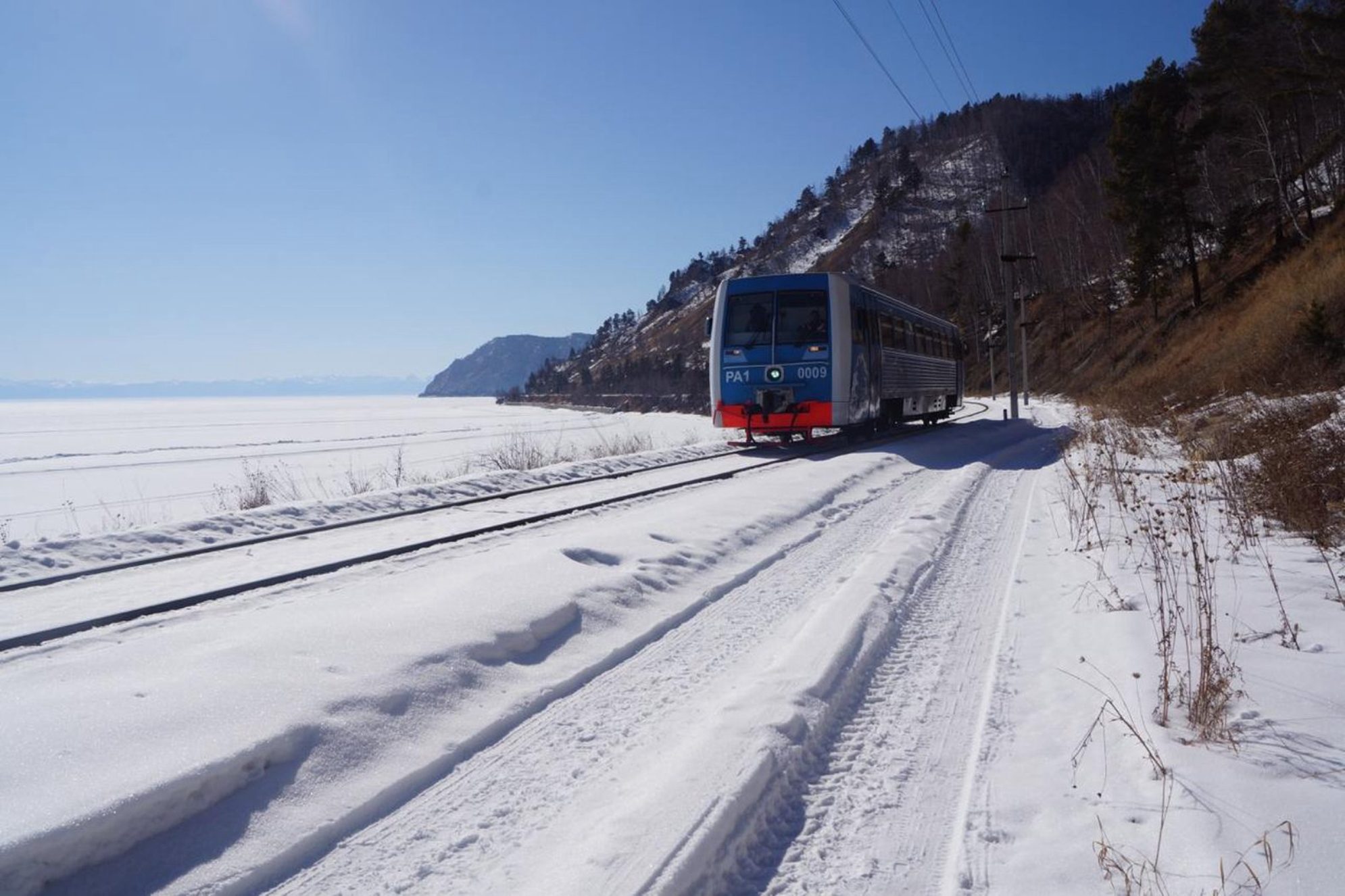 Электричка Нерпочка. Автор фото: Марина Тихомирова