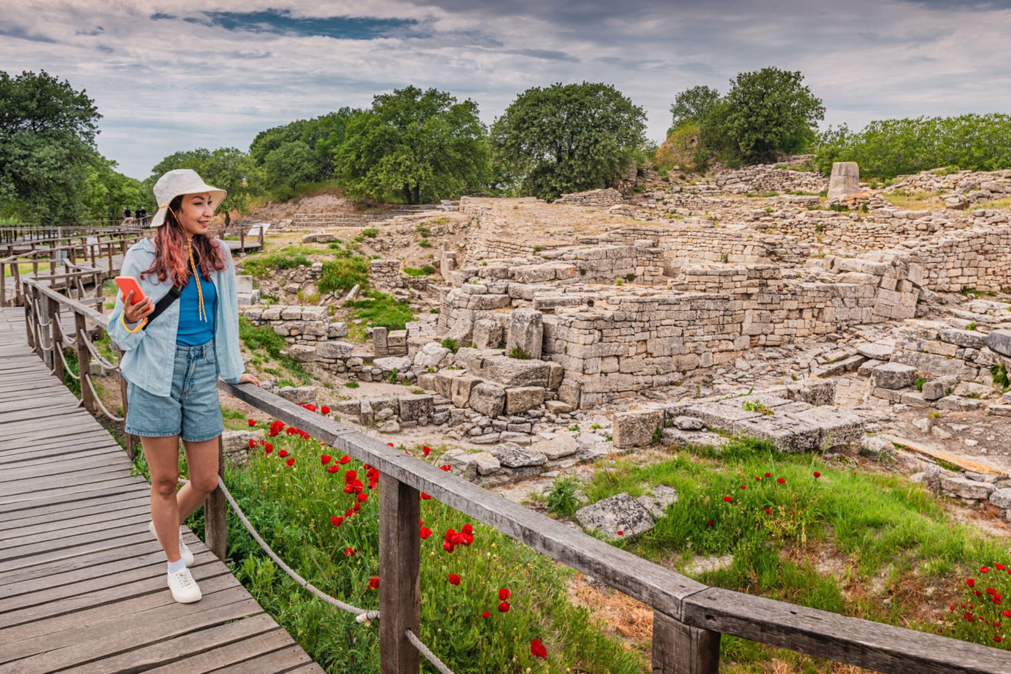 Руины Трои (Илиона), древнего города-крепости. Источник: Shutterstock