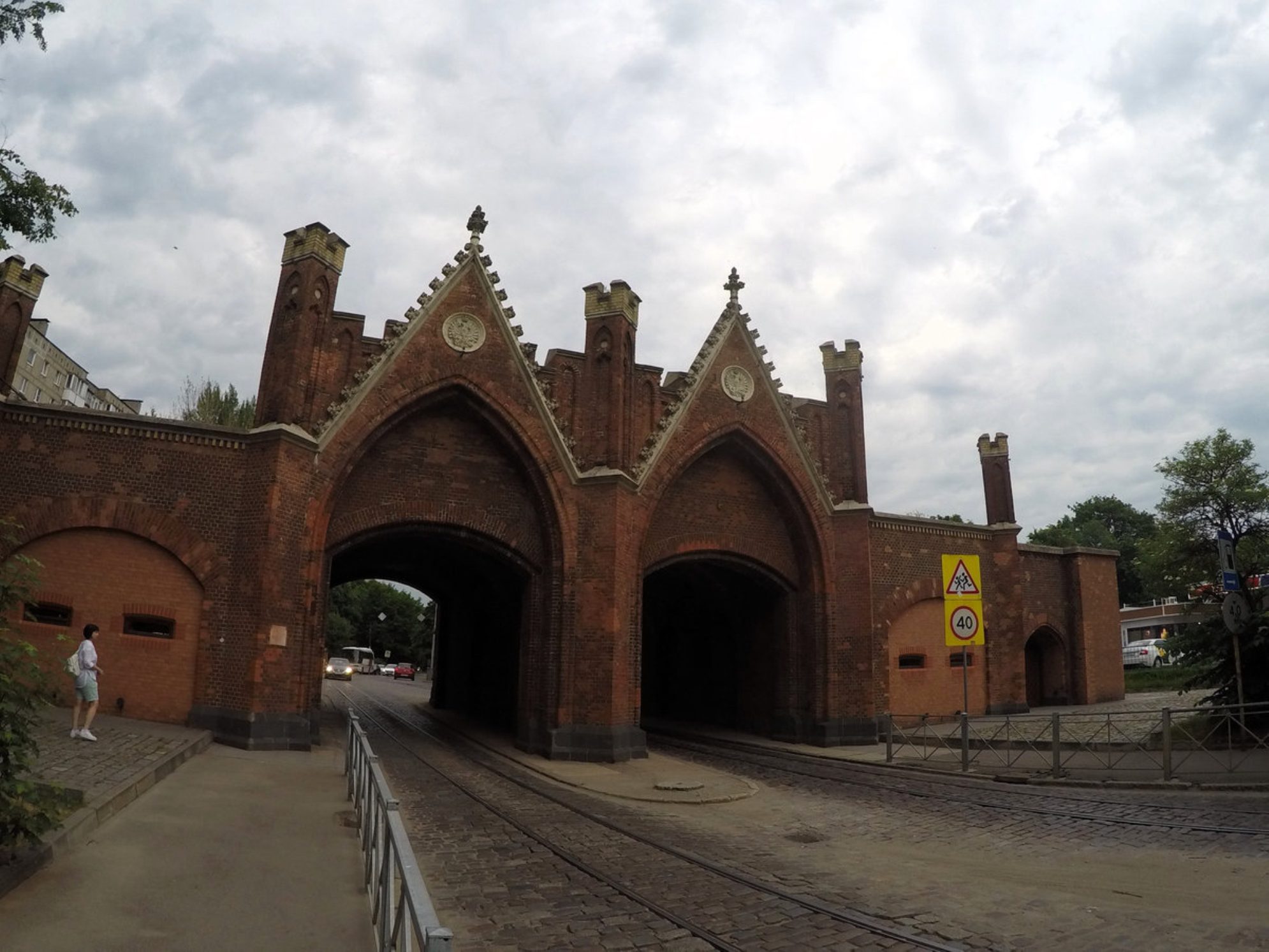 Бранденбургские ворота, Калининград. Автор фото: Любовь Федорова