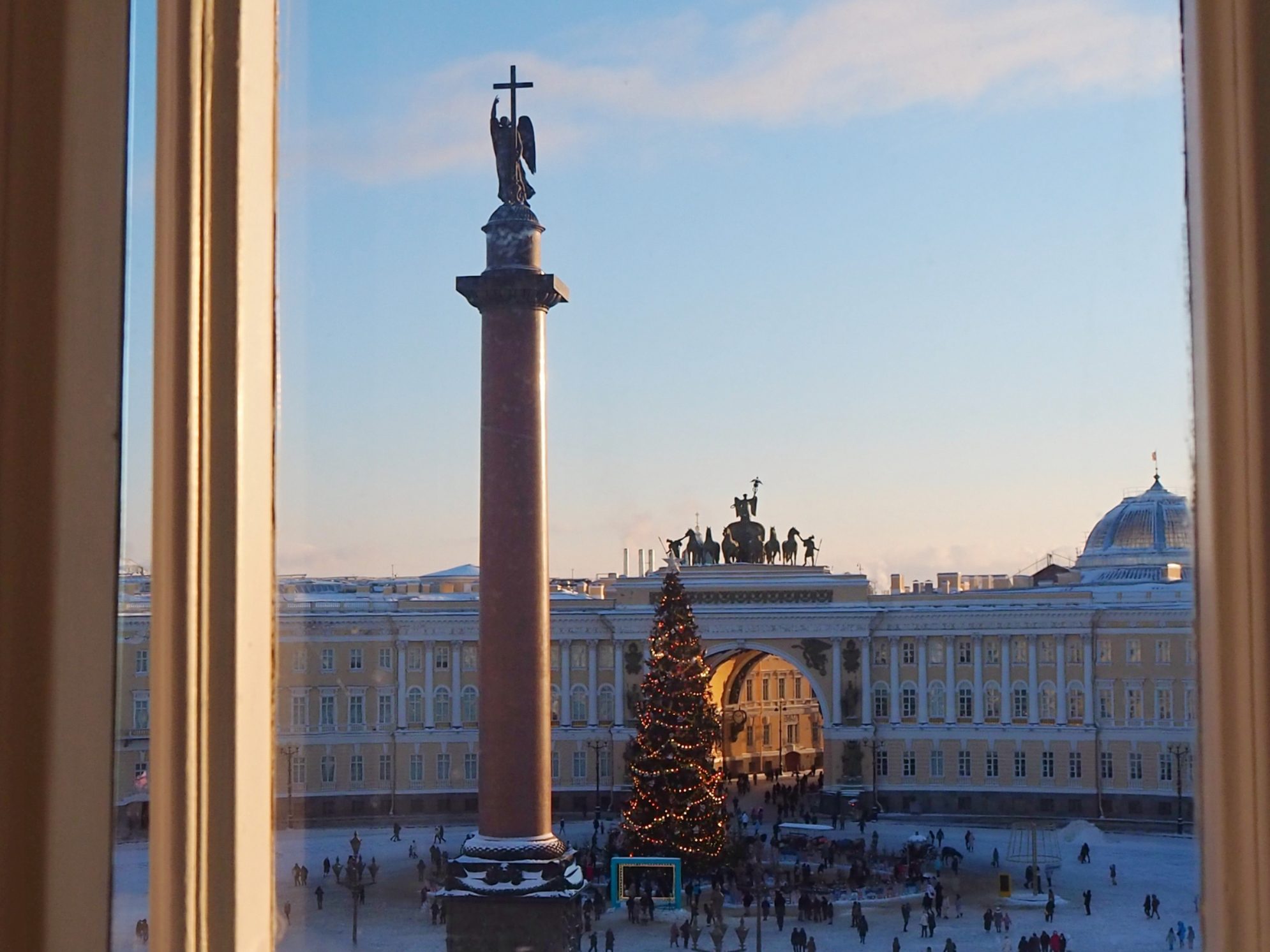 Дворцовая площадь.