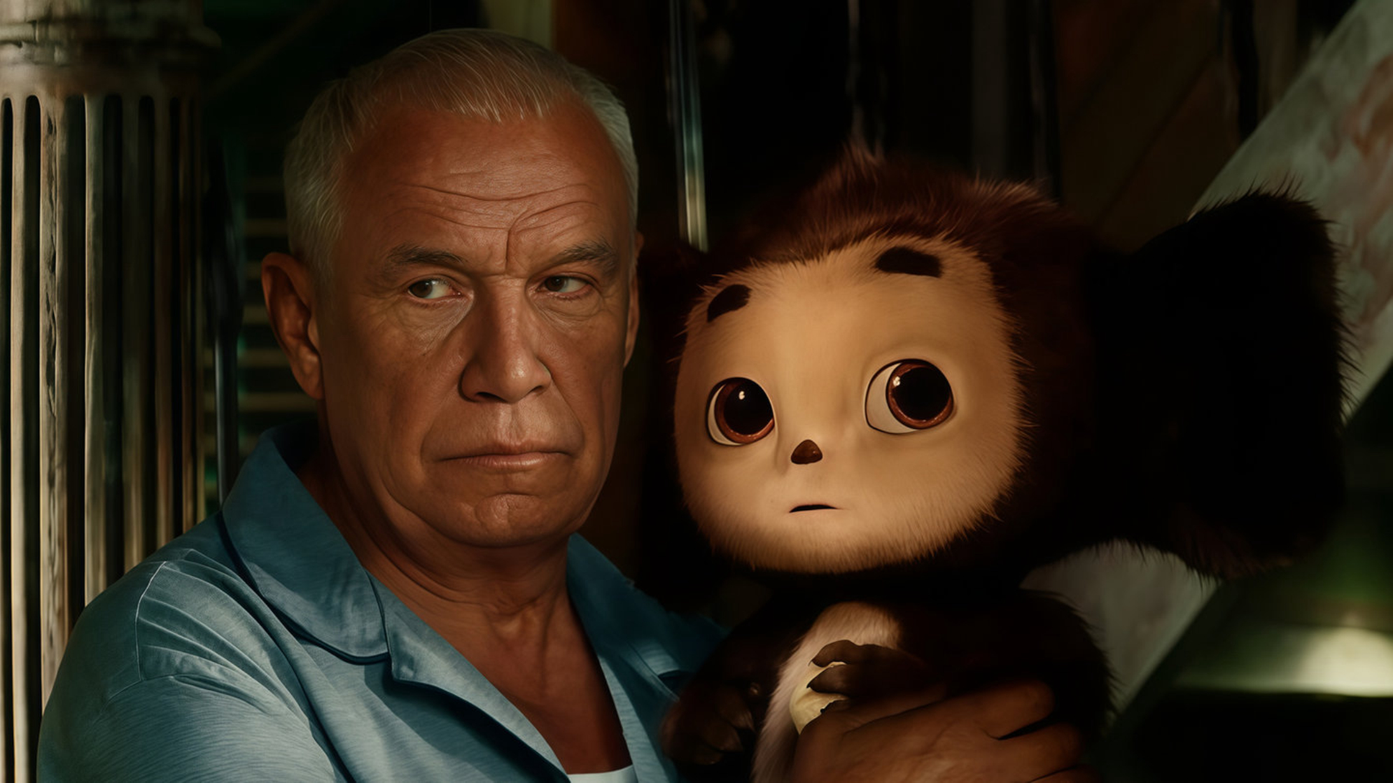 Чебурашка (Телеканал «Россия 1», Союзмультфильм, Онлайн-кинотеатр START, Телеканал СТС, Yellow, Black & White)