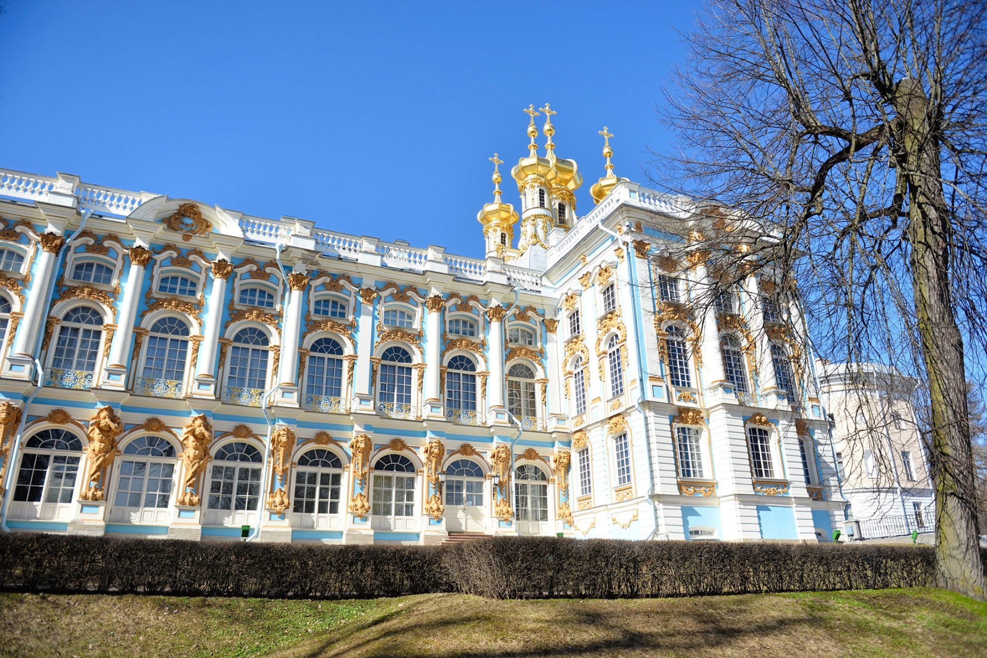 Екатерининский дворец в Пушкине. Источник: Shutterstock