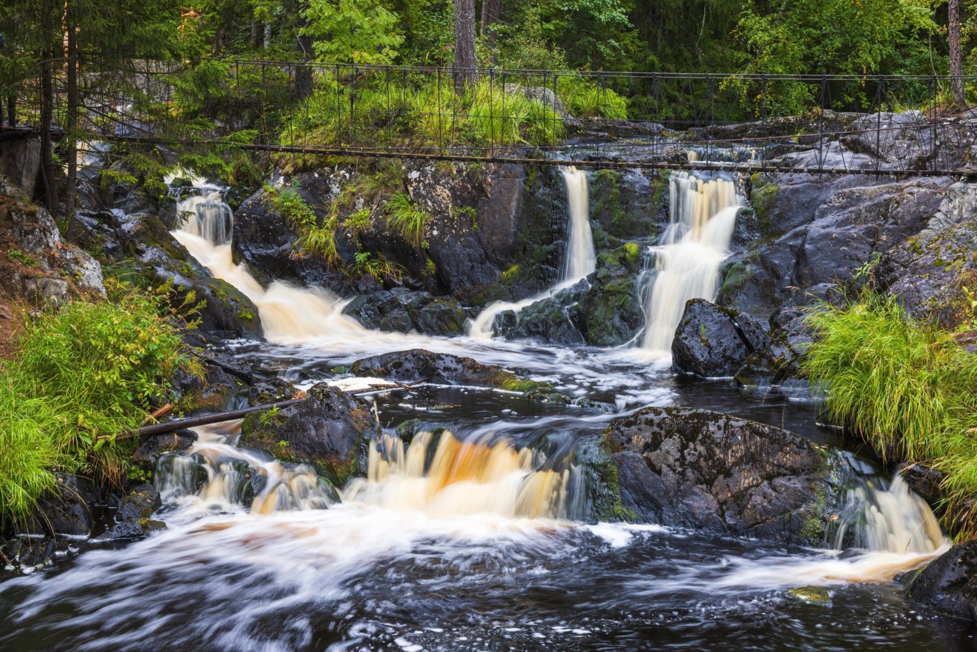 Водопады в Карелии. Источник фото: shutterstock.com