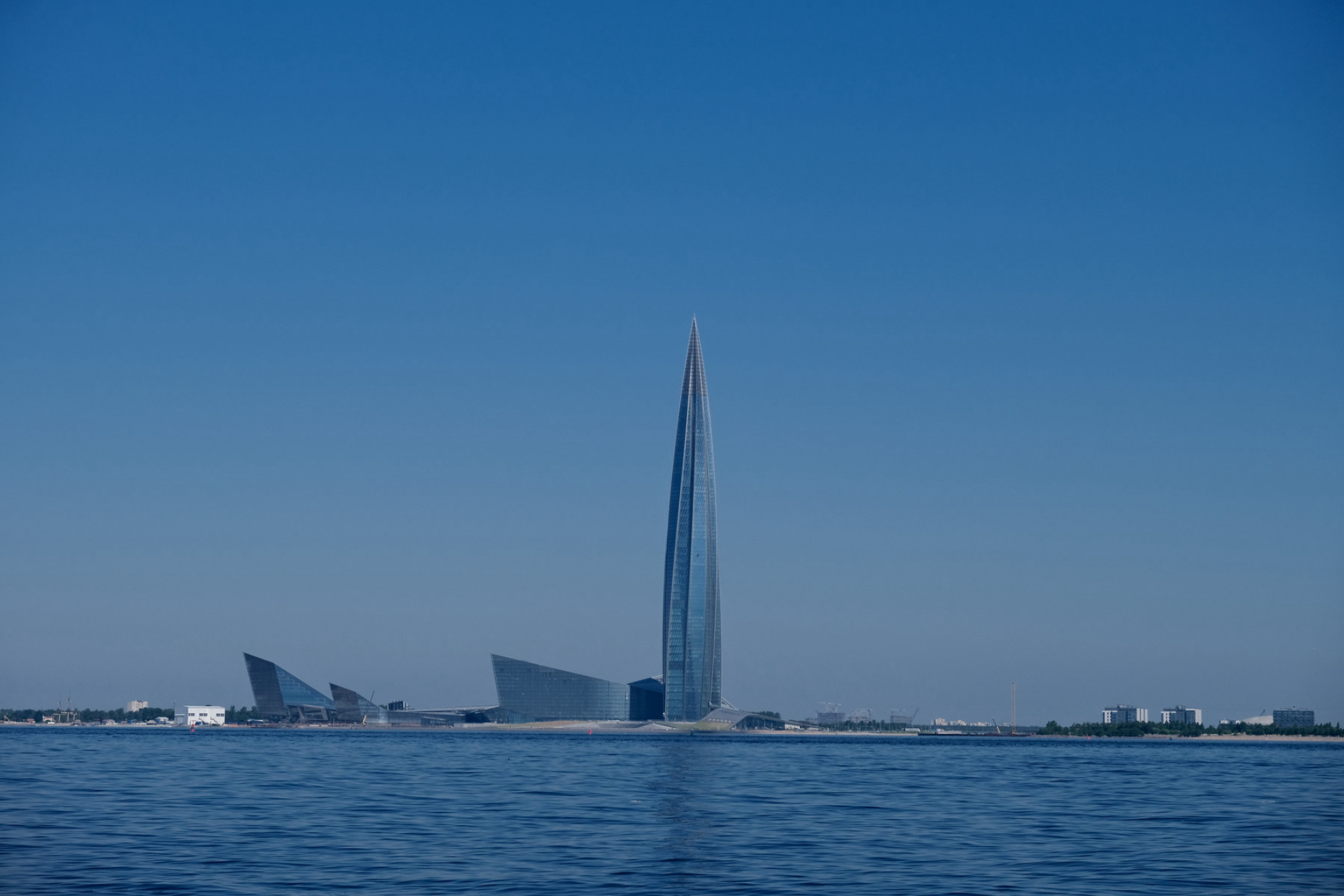 Небоскреб «Лахта Центр» в Санкт-Петербурге. Источник: Shutterstock