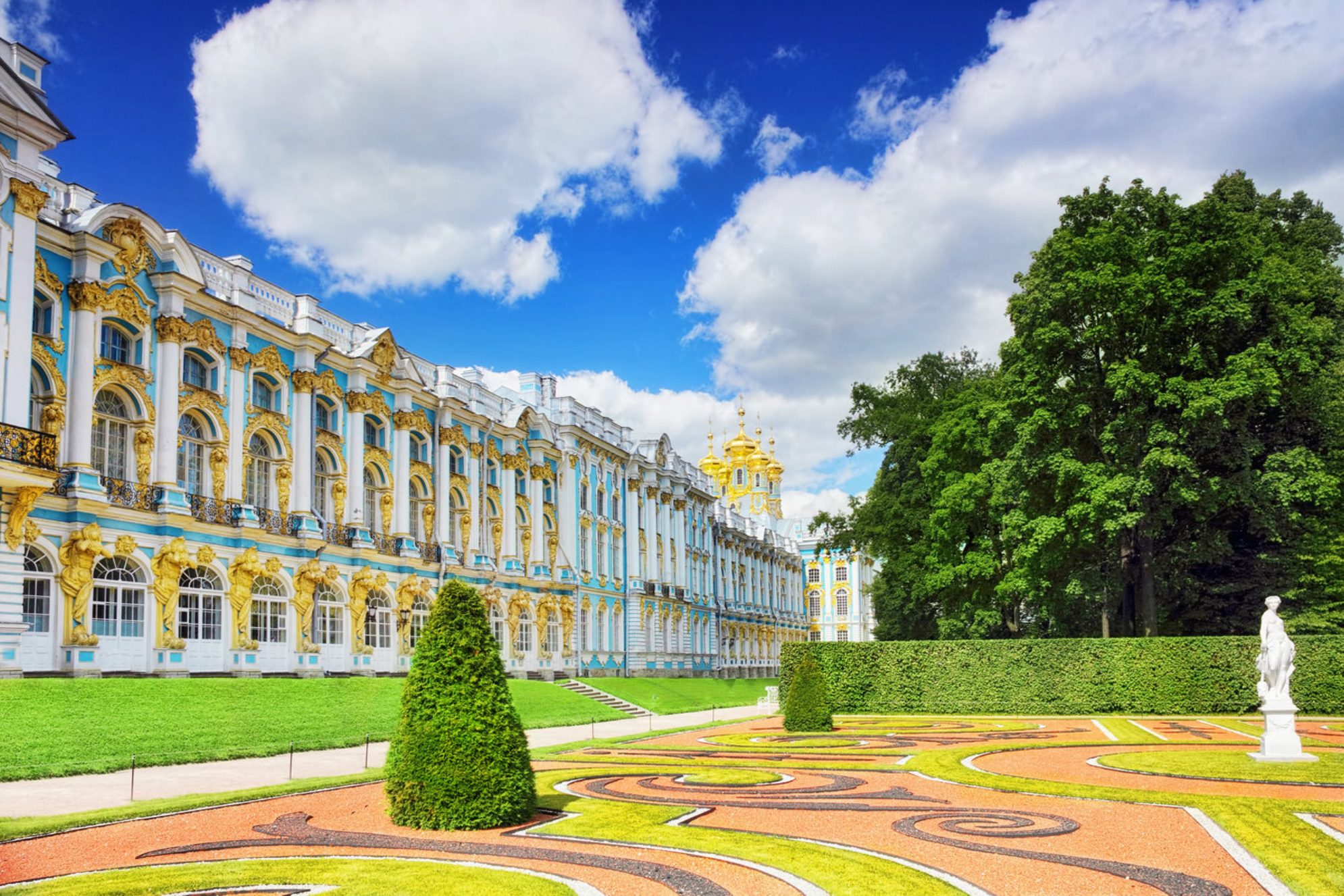 Екатерининский дворец в Царском селе. Источник: Shutterstock