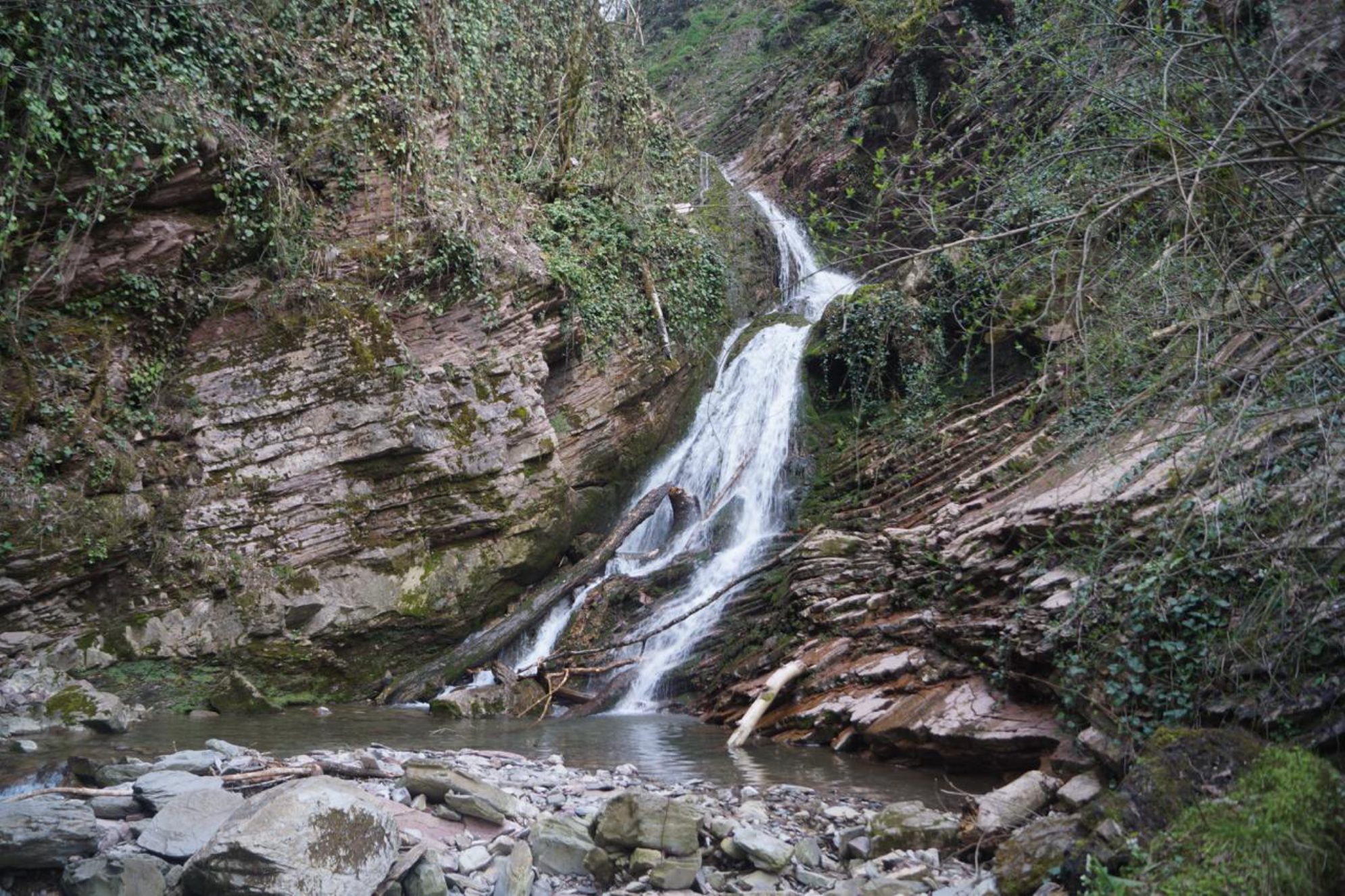 Ажекский водопад. Второй каскад. Автор фото: Марина Тихомирова