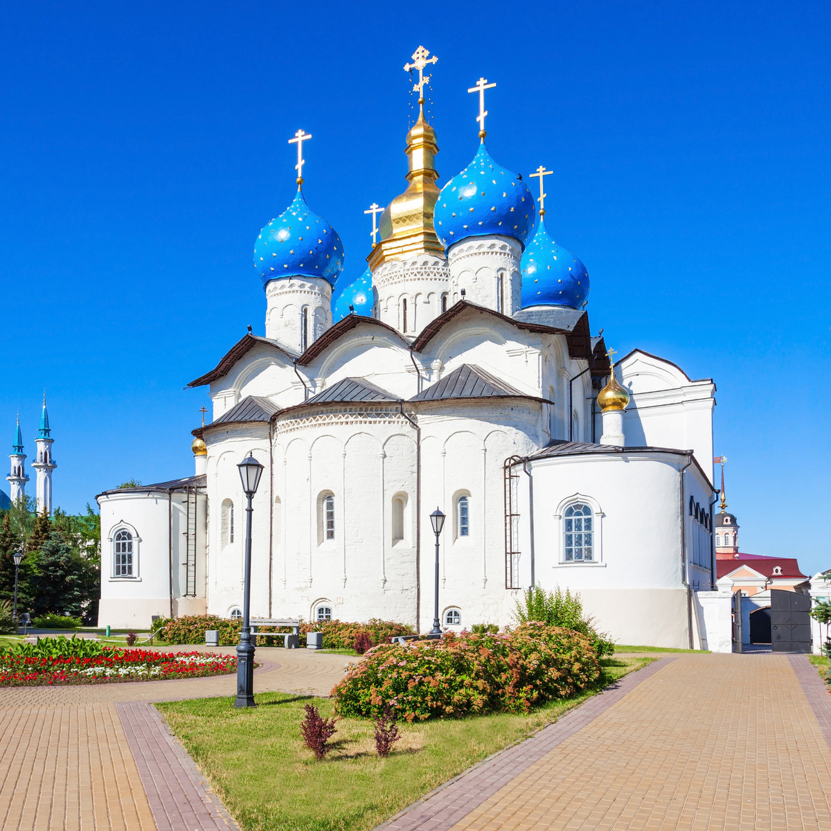 Благовещенский собор - первый православный храм Казанского кремля. Источник: Shutterstock