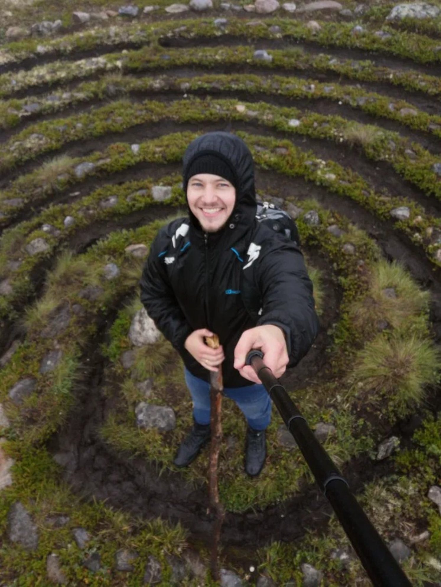 В центре лабиринта. Автор фото: Андрей Афанасьев