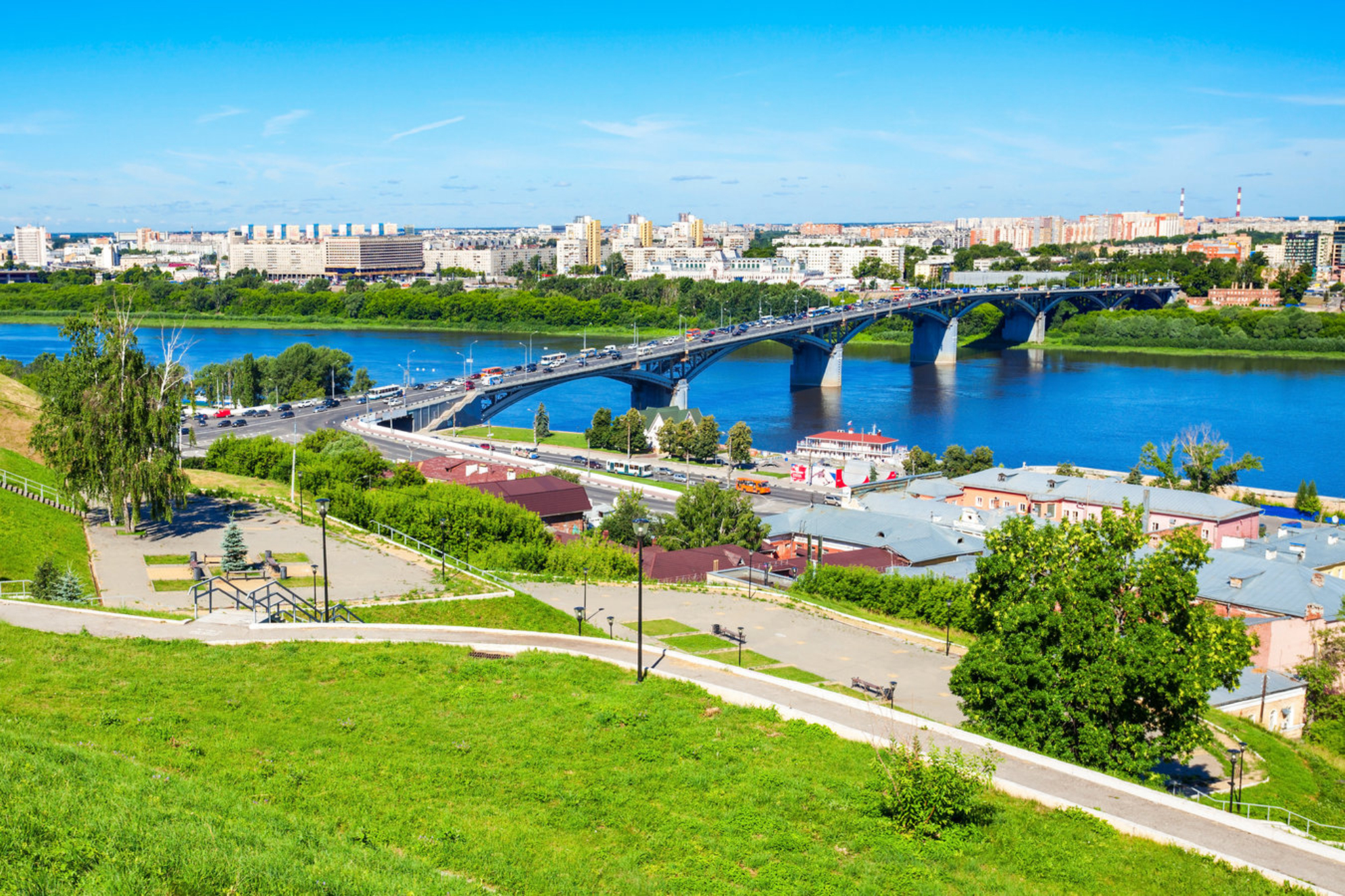 Набережная Федоровского - лучшие закаты Нижнего Shutterstock