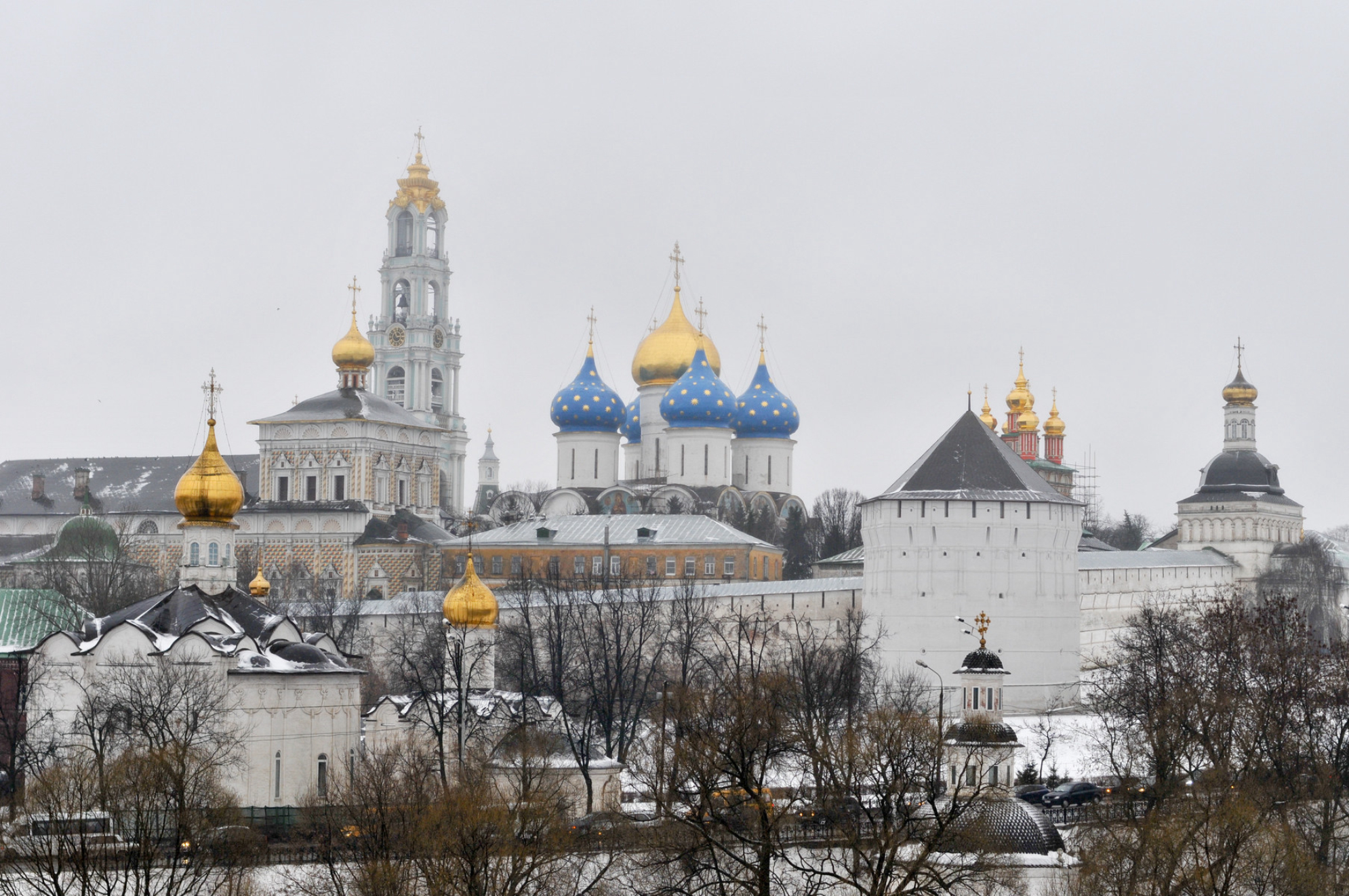 Свято-Троицкая Сергиева лавра в Сергиевом Посаде. Источник: Shutterstock