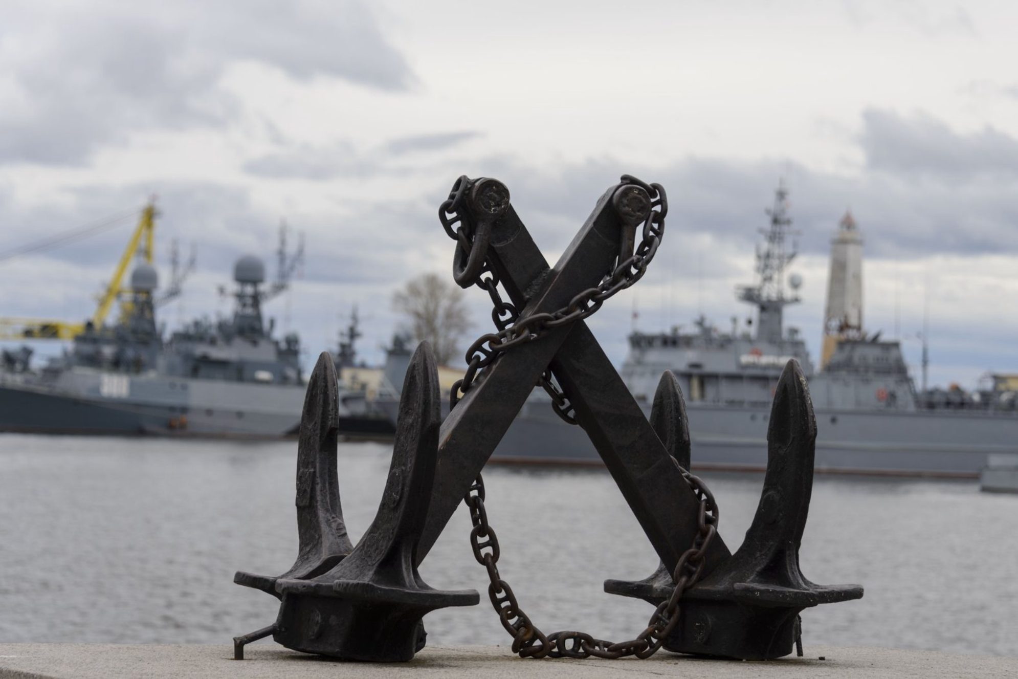 В Кронштадте формировался Балтийский флот Shutterstock.