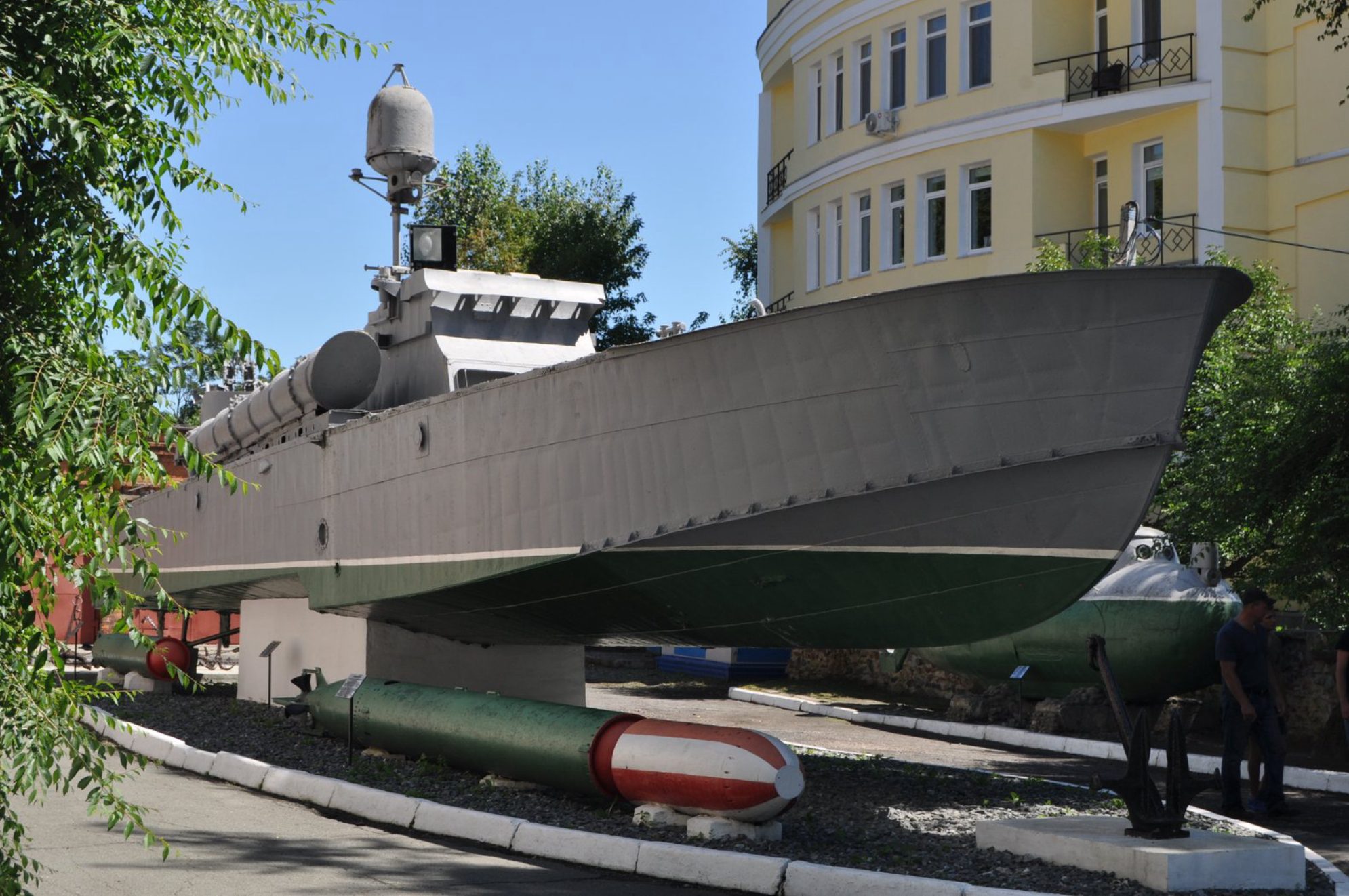 Экспонаты военно-исторического музея Тихоокеанского флота, Владивосток. Автор фото: Ирина Жарикова