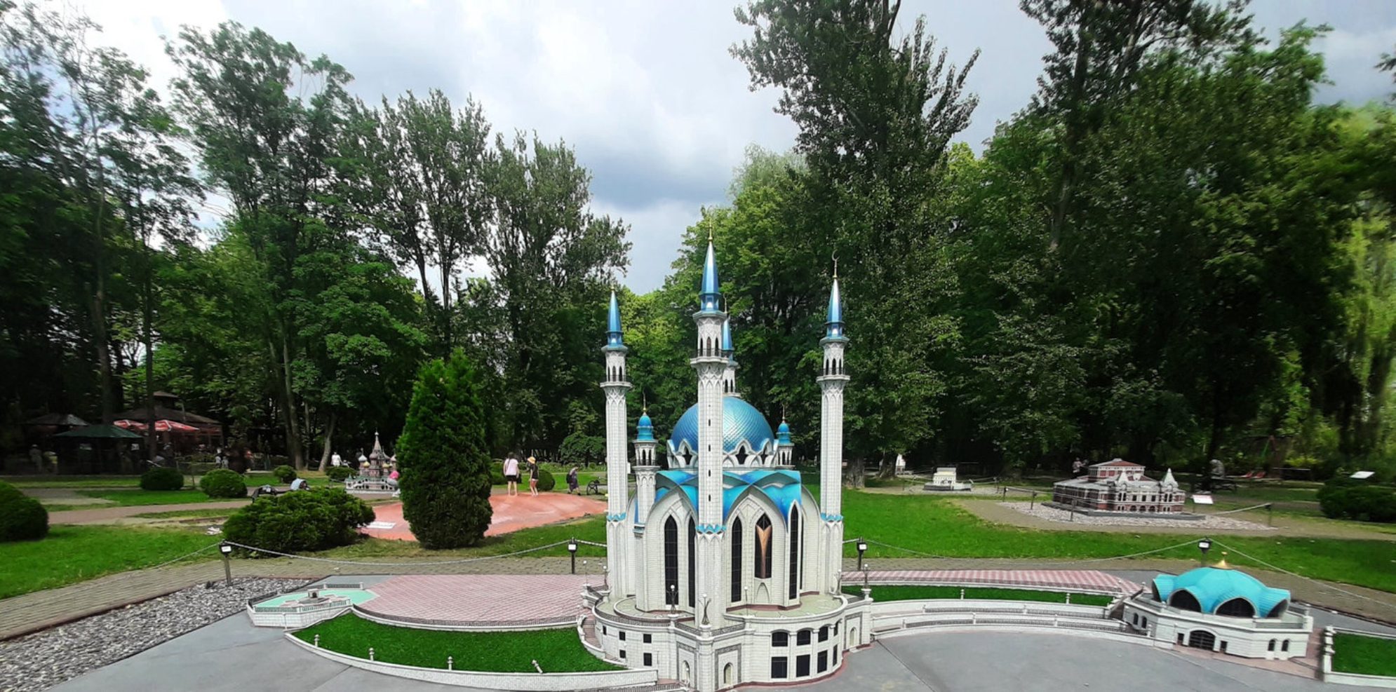 Парк миниатюр в Южном парке, Калининград. Автор фото: Любовь Федорова