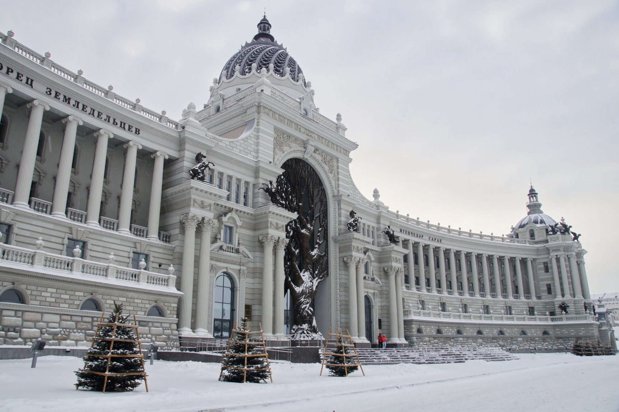 Министерство сельского хозяйства Республики Татарстан зимой в Казани, Россия. Источник: Shutterstock