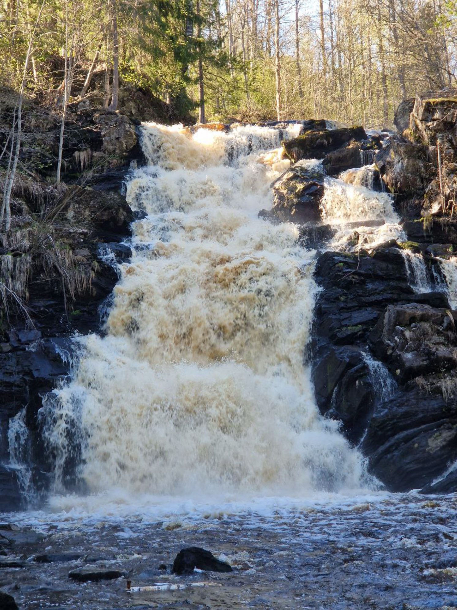 Правый водопад. Автор фото: Анна Ворожун