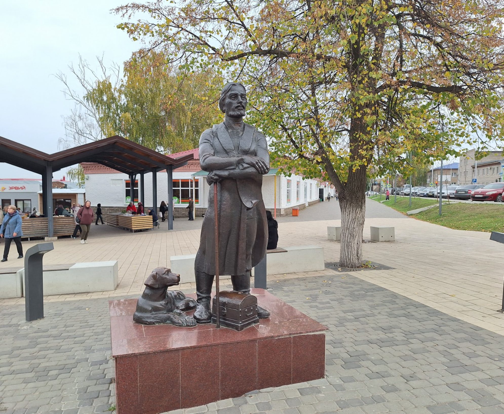 Памятник купцу, Бирск. Автор фото: Ирина Дорофеева
