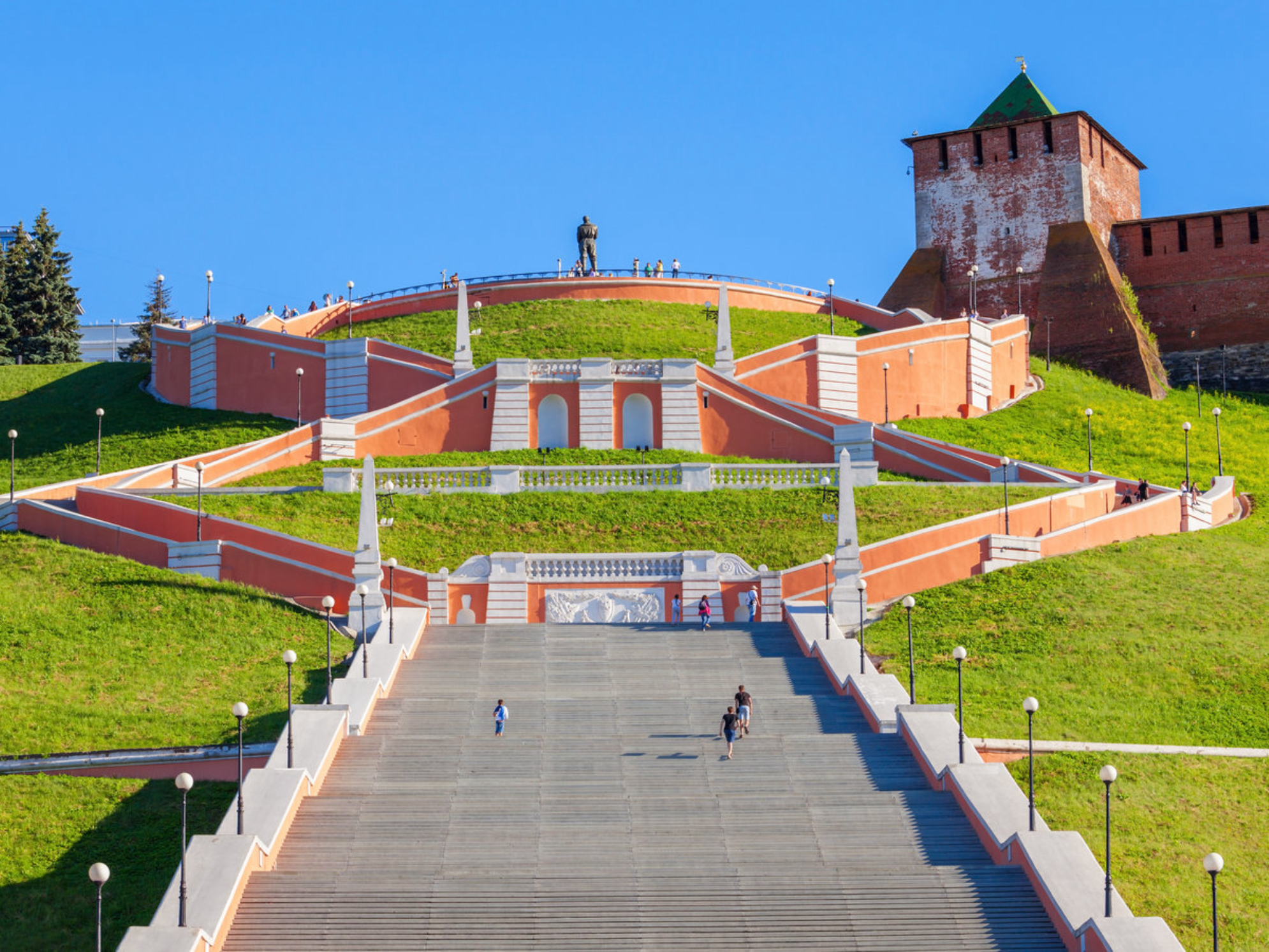 Чкаловская лестница - 560 ступеней над Волгой Shutterstock