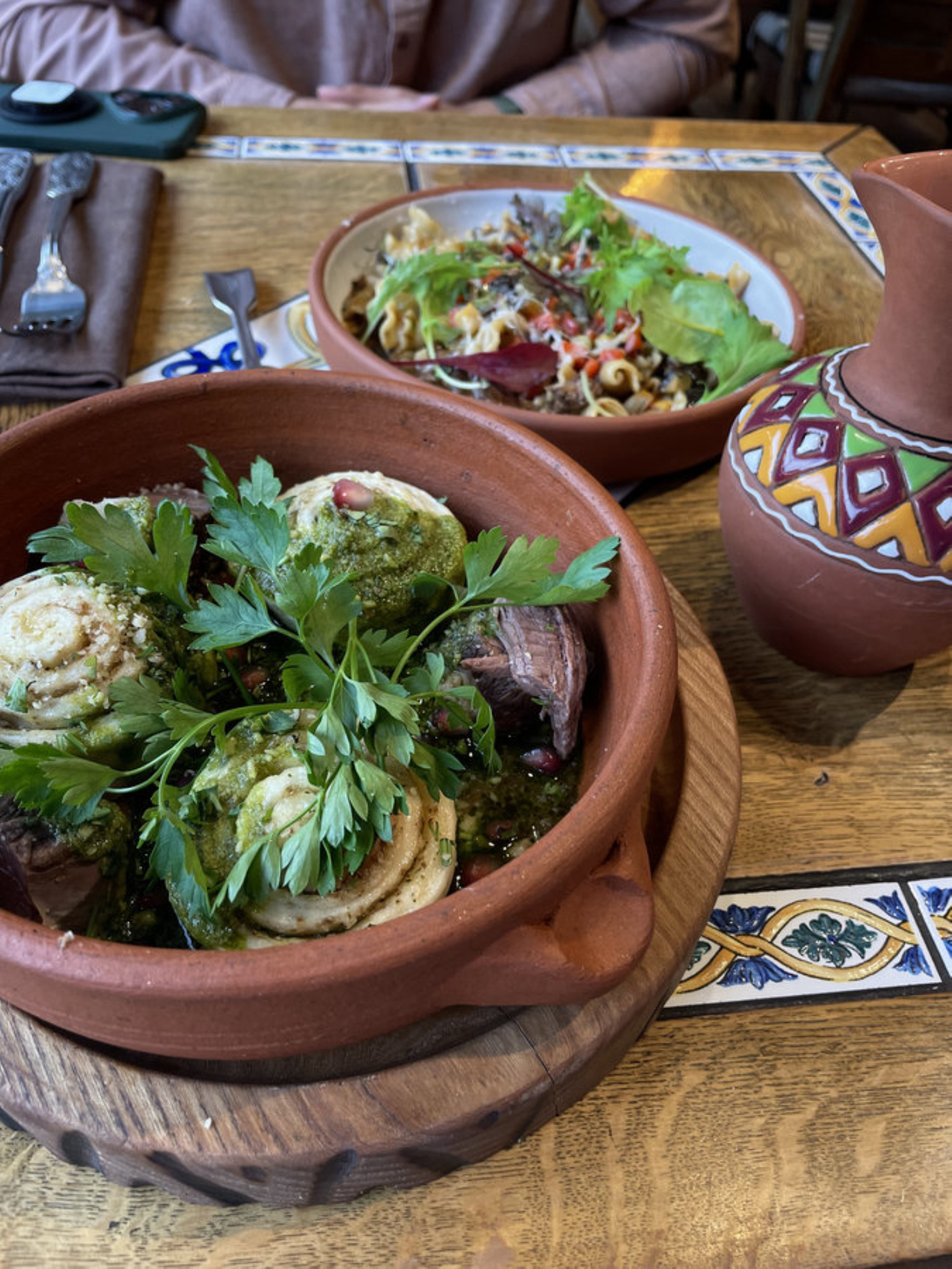 Очень сытное блюдо кавказской кухни. Автор: Анастасия Рейзес