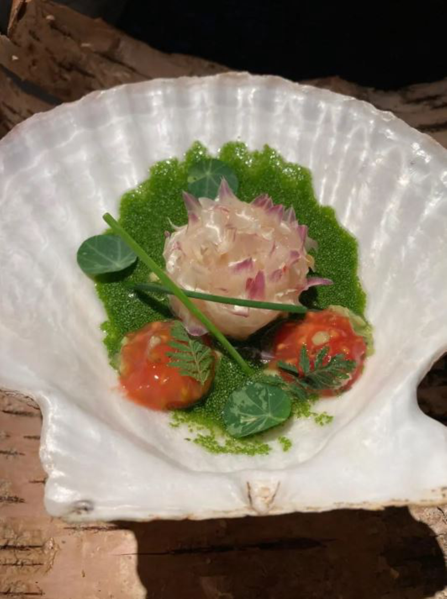 Один из вариантов подачи блюда в ресторане «Ikra» в Москве.Автор фото: Татьяна Леднева