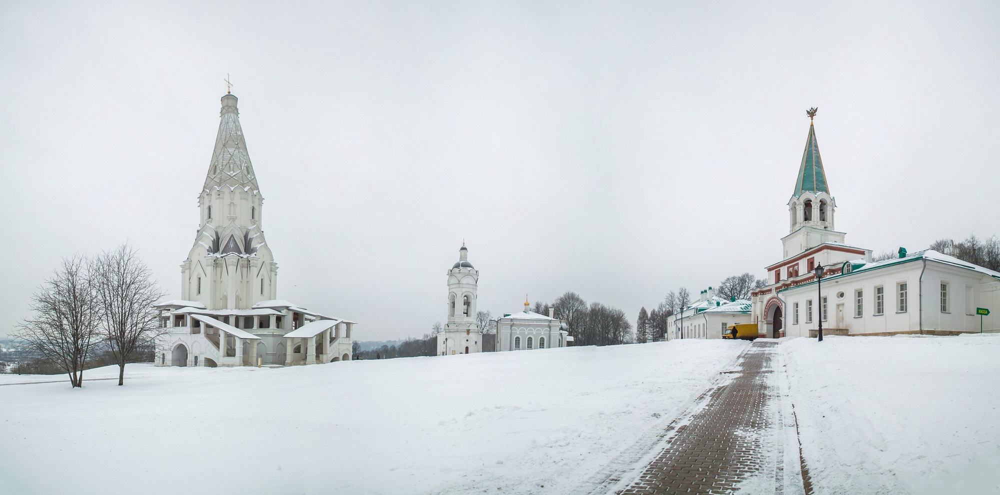 Церковь Вознесения Господня, Коломенское. Источник: Shutterstock