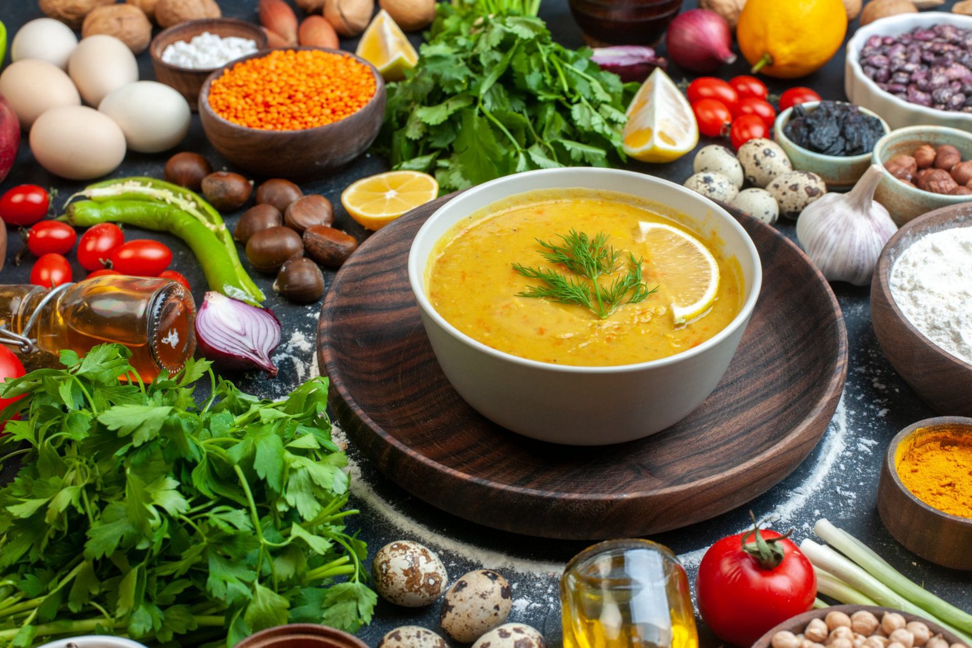 Наваристый суп - популярное блюдо в столовых Краснодарского края.