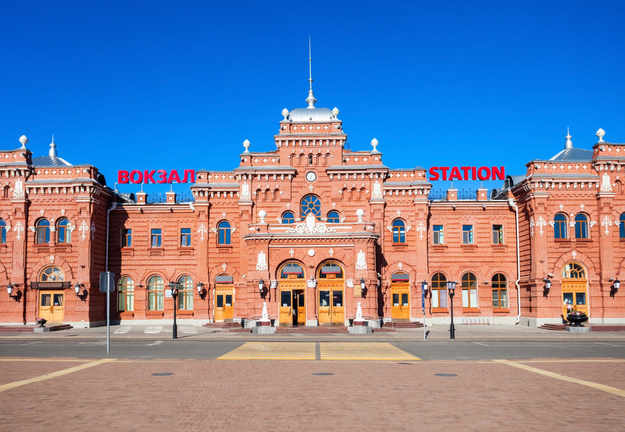 Казань-Пассажирская - железнодорожная станция в столице Татарстана. Источник: Shutterstock