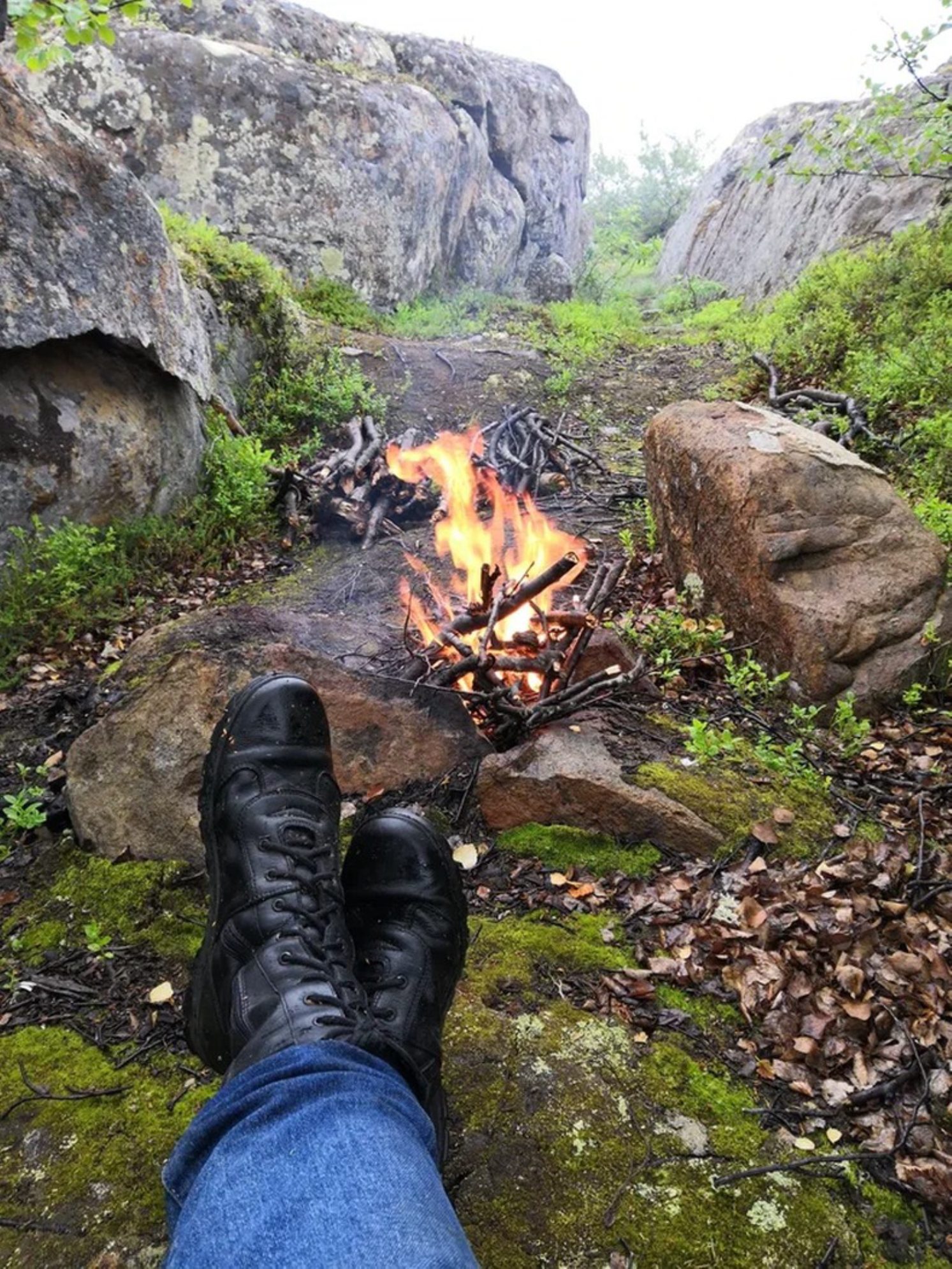 На привале. Автор фото: Андрей Афанасьев