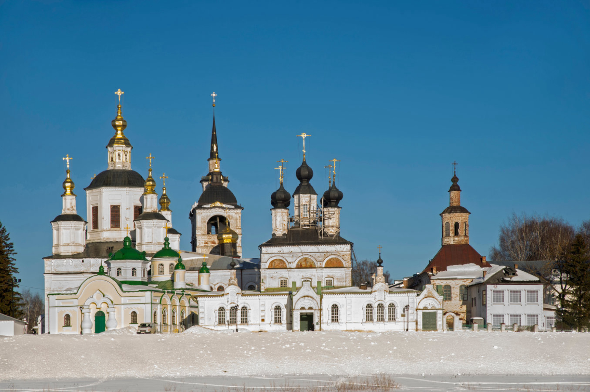 Соборный двор в Великом Устюге. Источник: Shutterstock